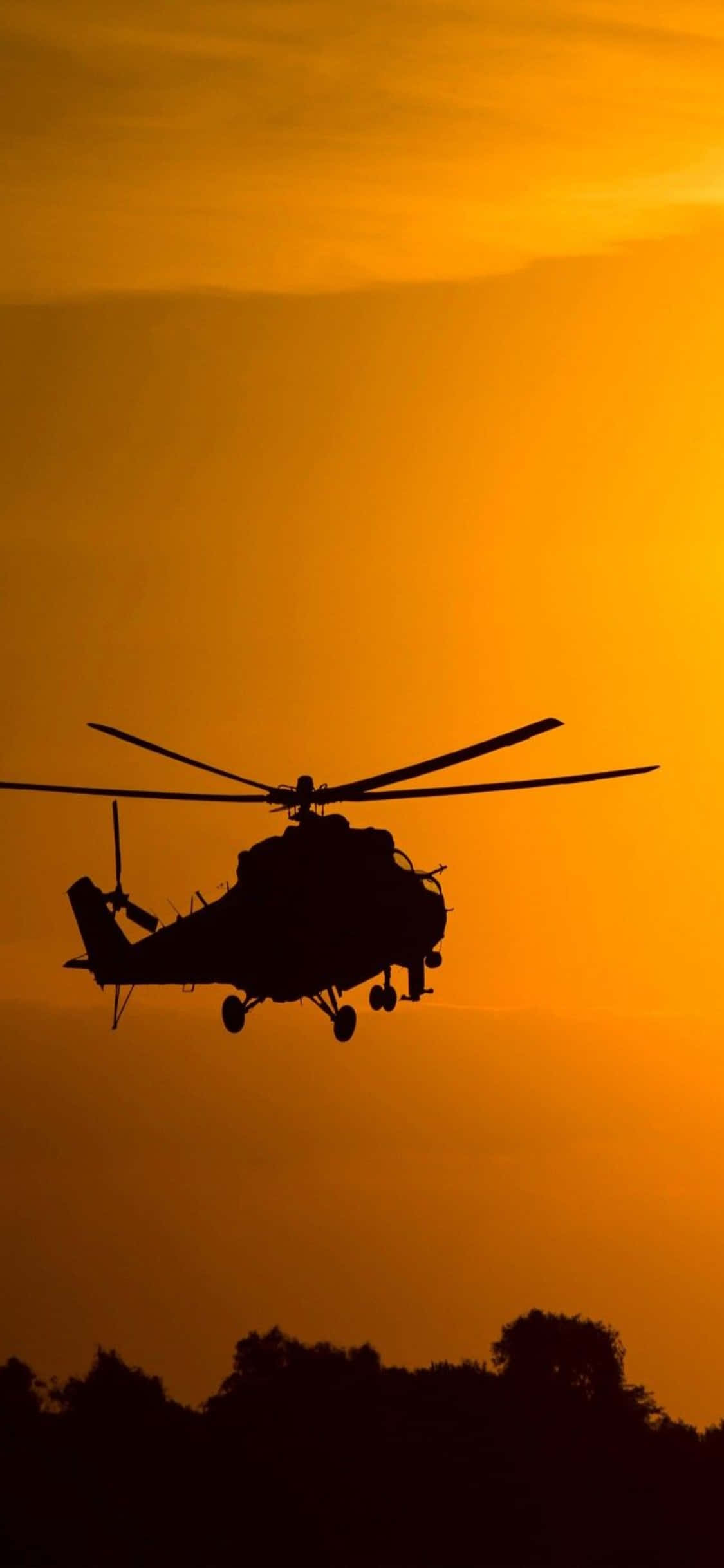 Lennä uudella iPhone XS Helikopterilla Taustakuvat