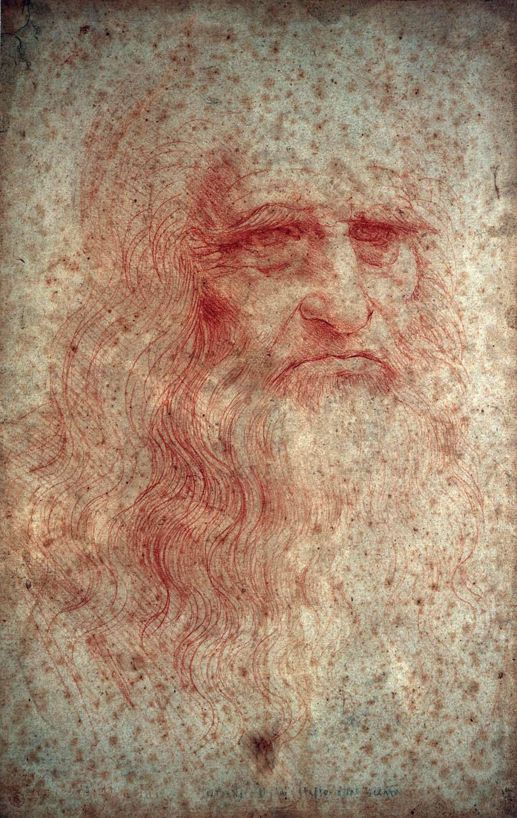 Leonardo Da Vincin omakuva Taustakuvat