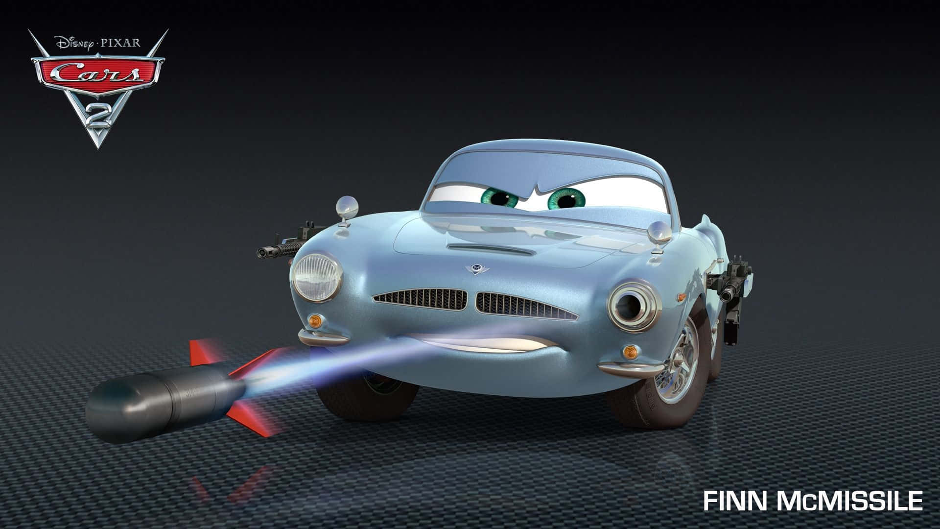 Lightning McQueen valmiina kilpailemaan! Taustakuvat