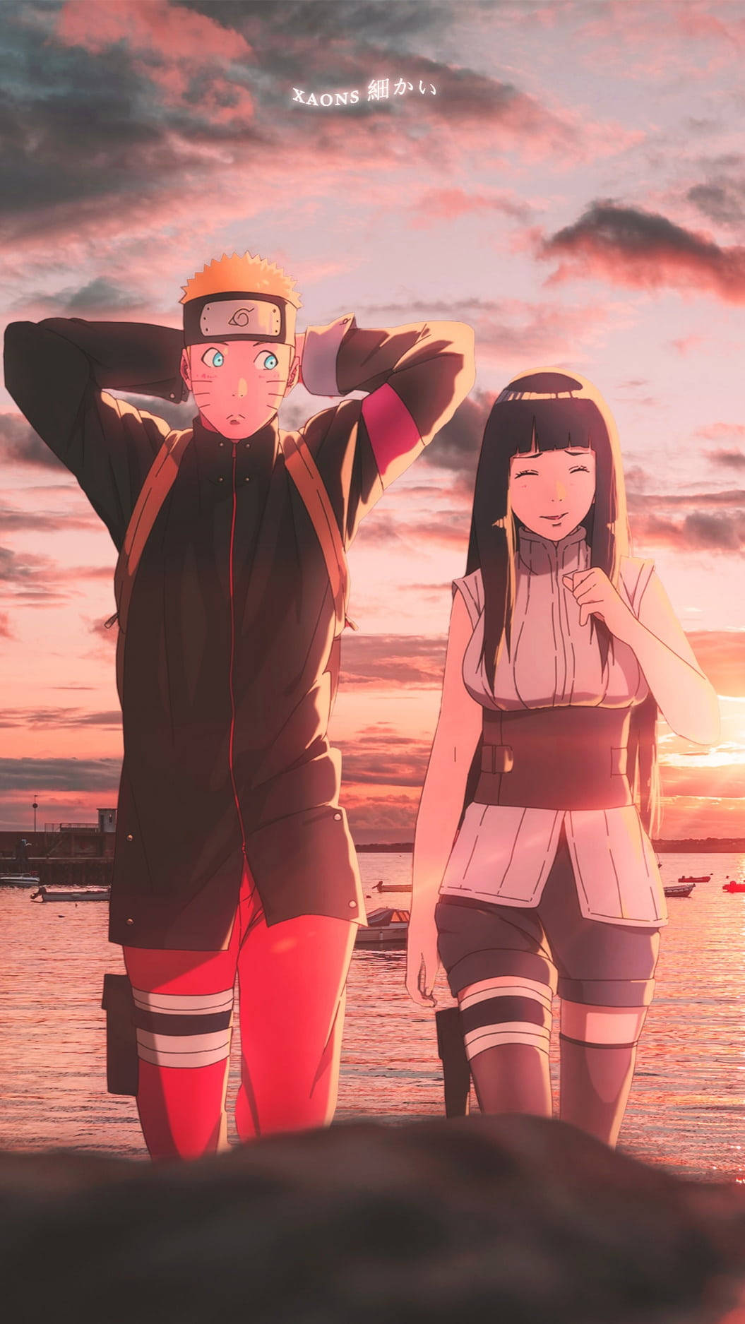 Liikkuva Naruto Rakastaa Hinataa Taustakuvat