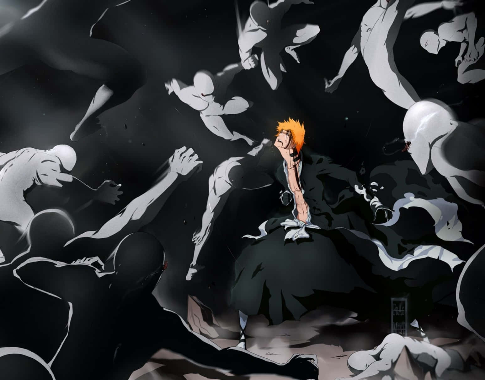 Liity eeppiseen anime-taisteluun Taustakuvat