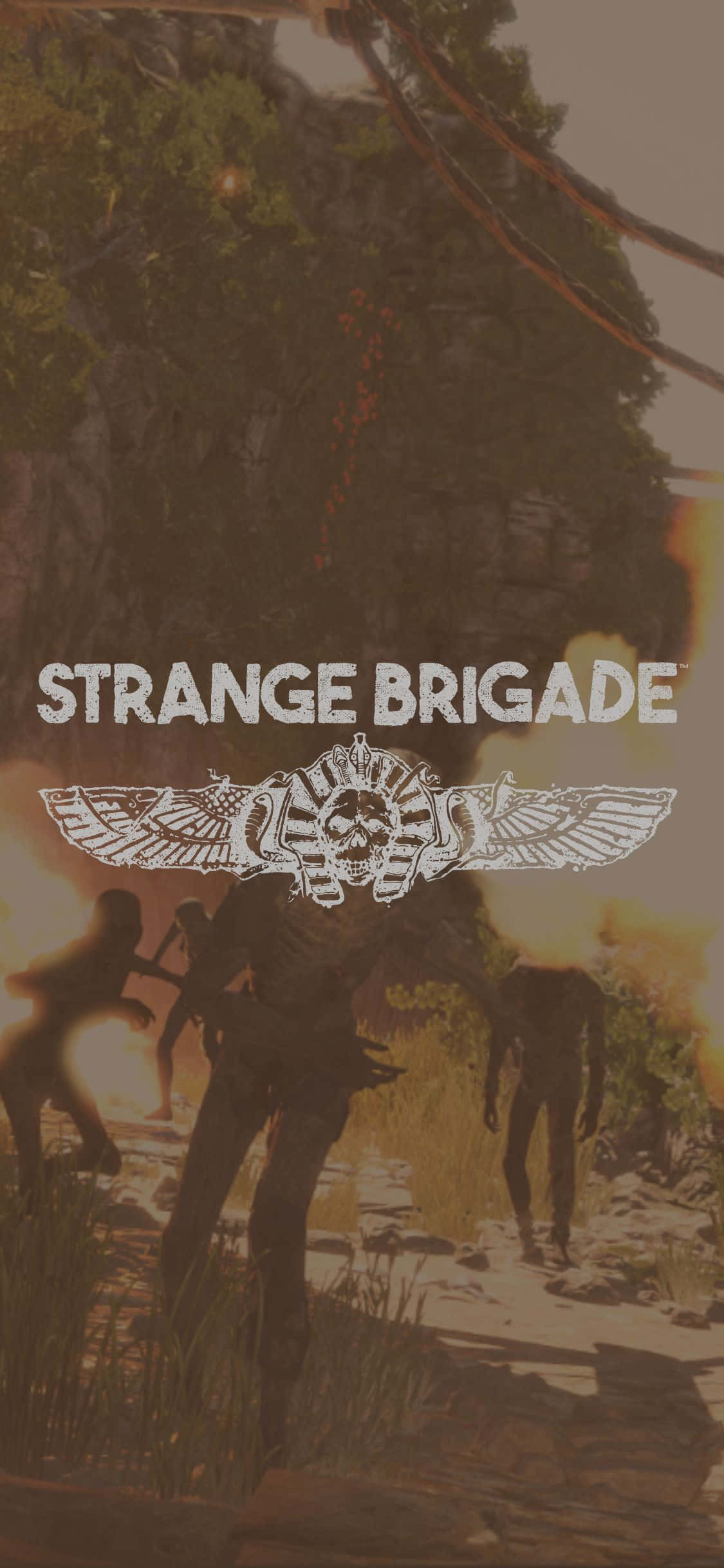 Lähde seikkailuun iPhone X Strange Brigade -taustakuvalla Taustakuvat