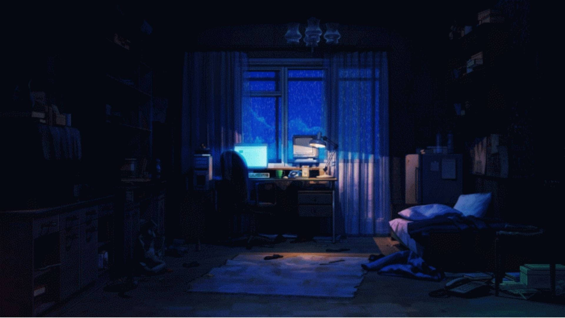 Likaista animehuonetta Taustakuvat