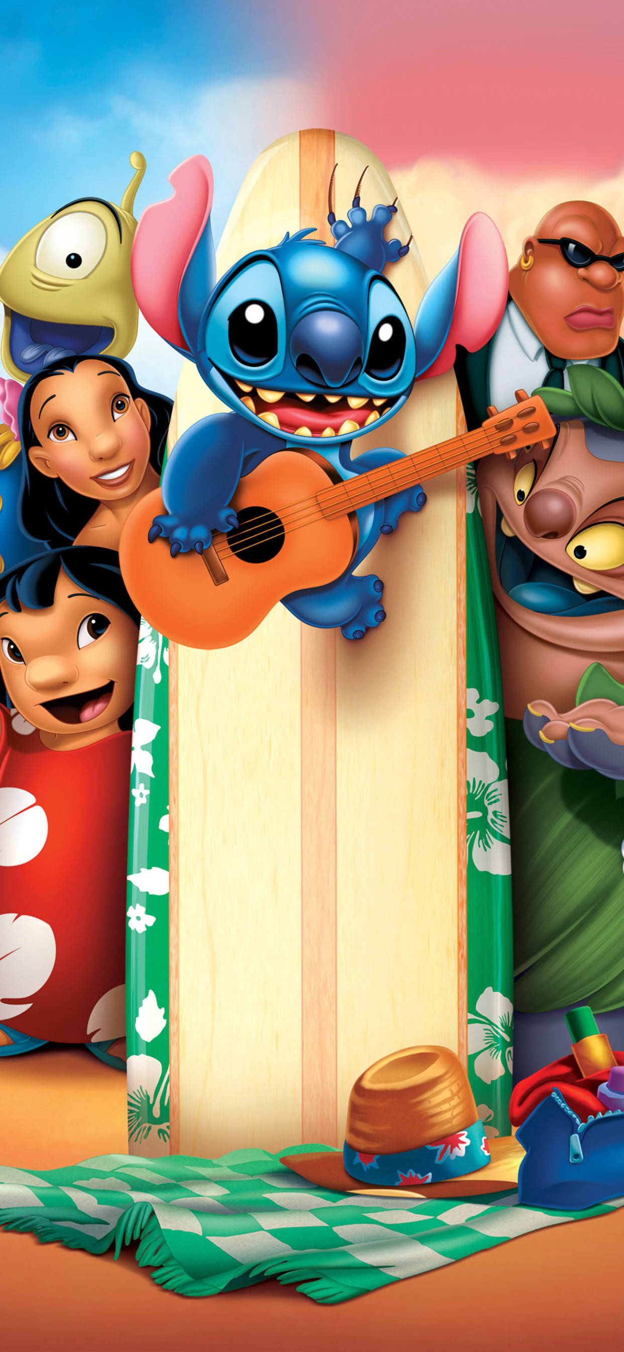 Lilo ja Stitch -hahmot Taustakuvat