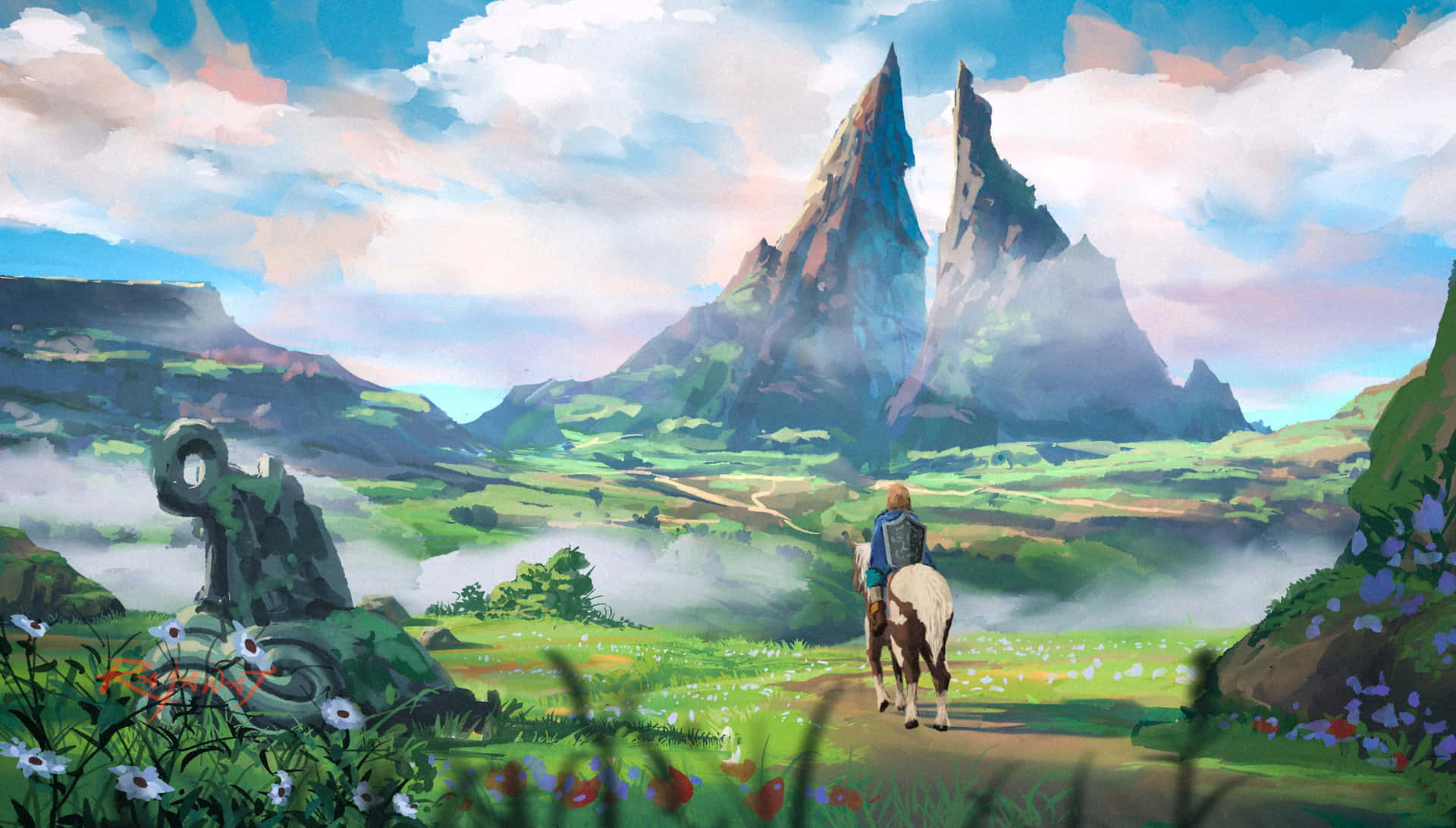 Link ja Viisauden Triforce The Legend of Zelda -sarjasta