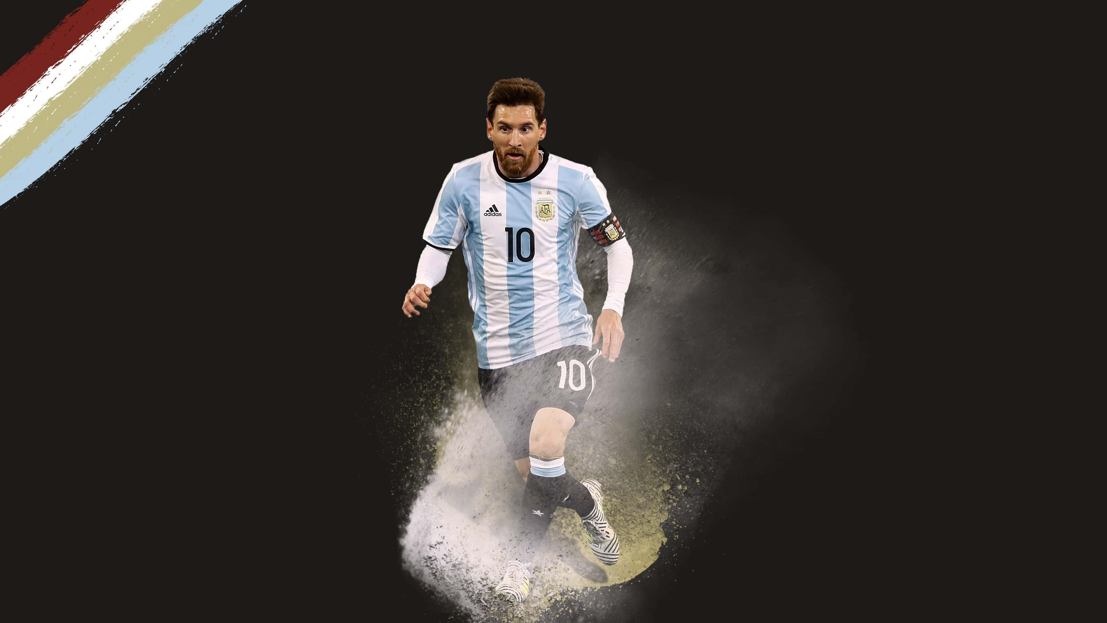 Lionel Messi todistaa olevansa kaikkien aikojen paras jalkapalloilija. Taustakuvat