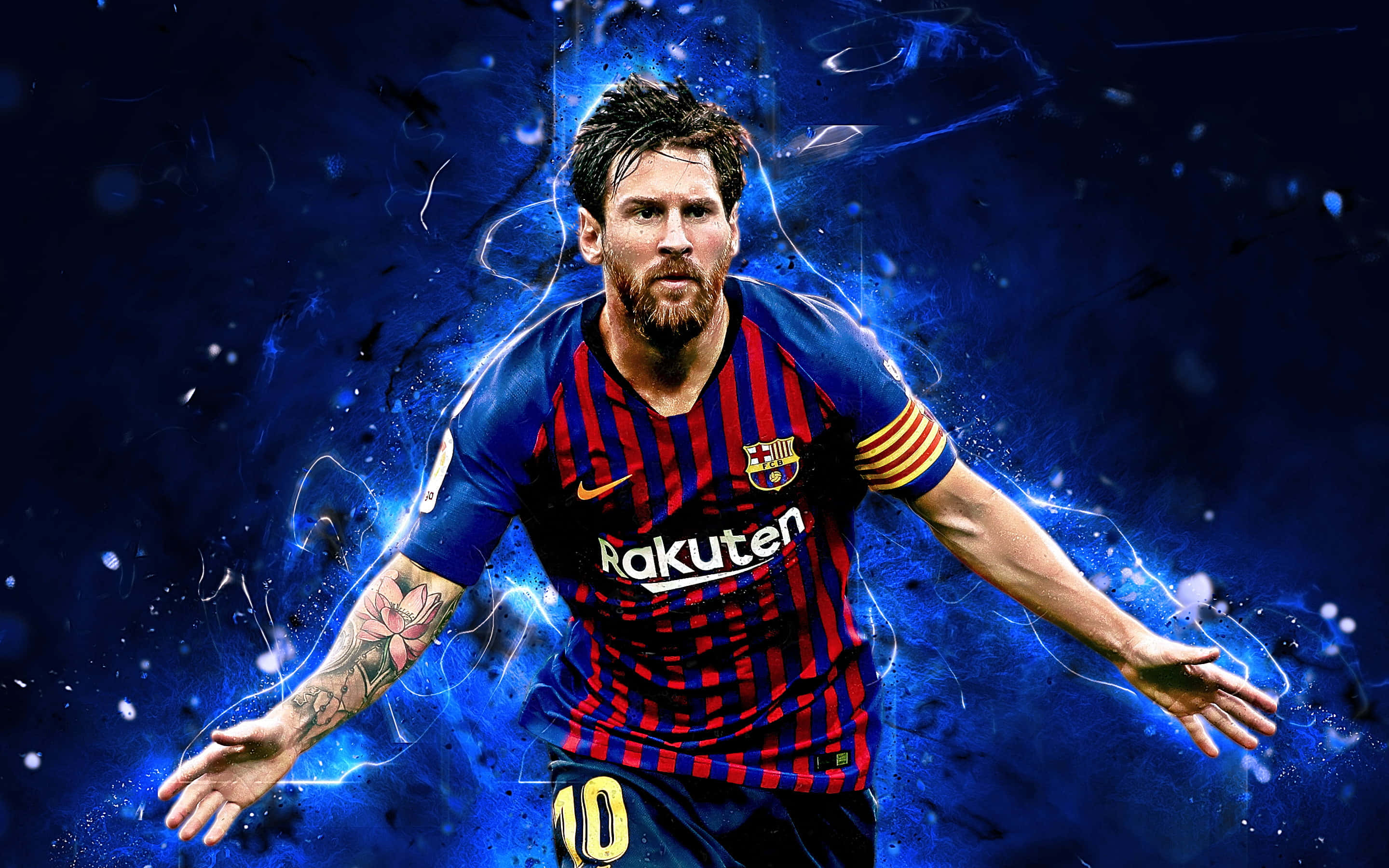 Lionel Messi, viisinkertainen Ballon d'Or -voittaja Taustakuvat