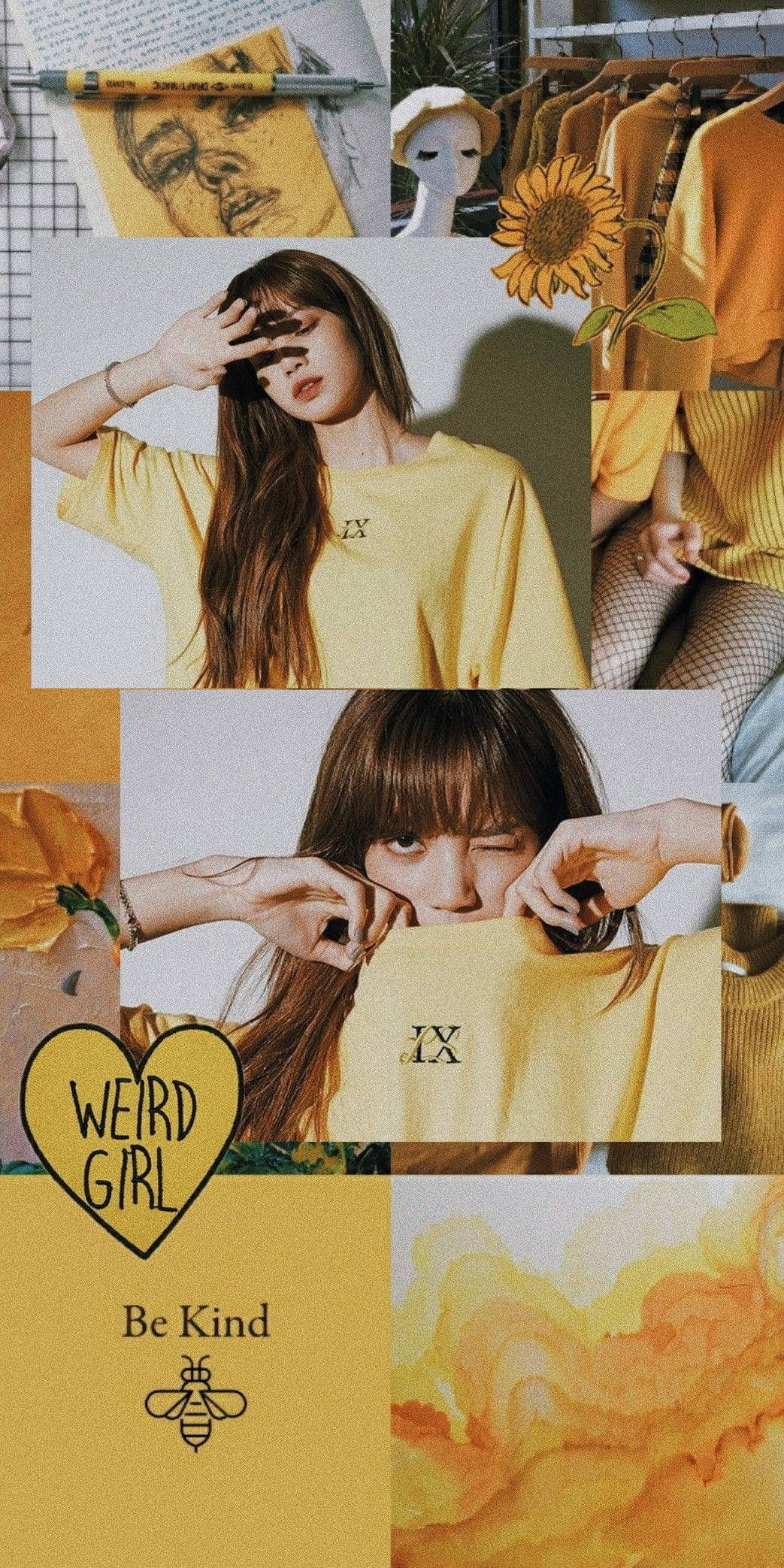 Lisa Blackpink HD esteettinen kollaasi Taustakuvat