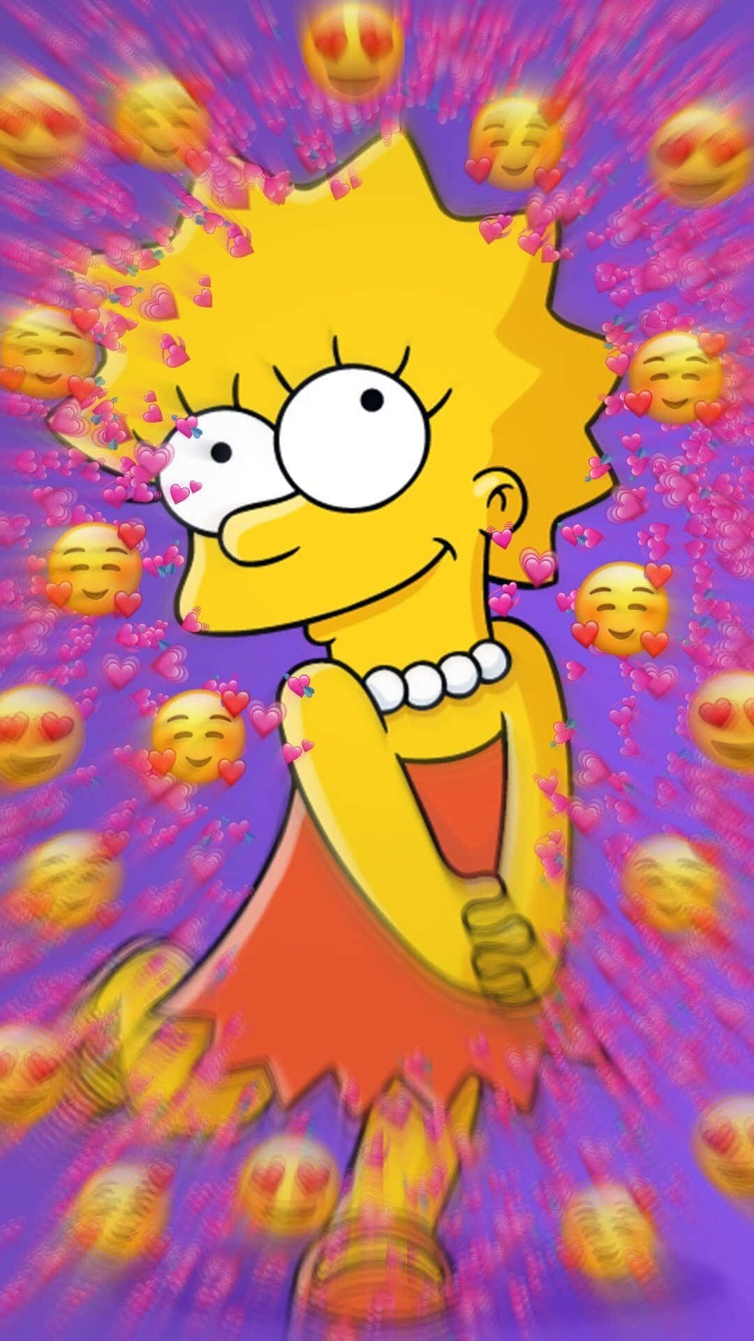 Lisa Simpson Rakastunut Tunnelma Taustakuvat