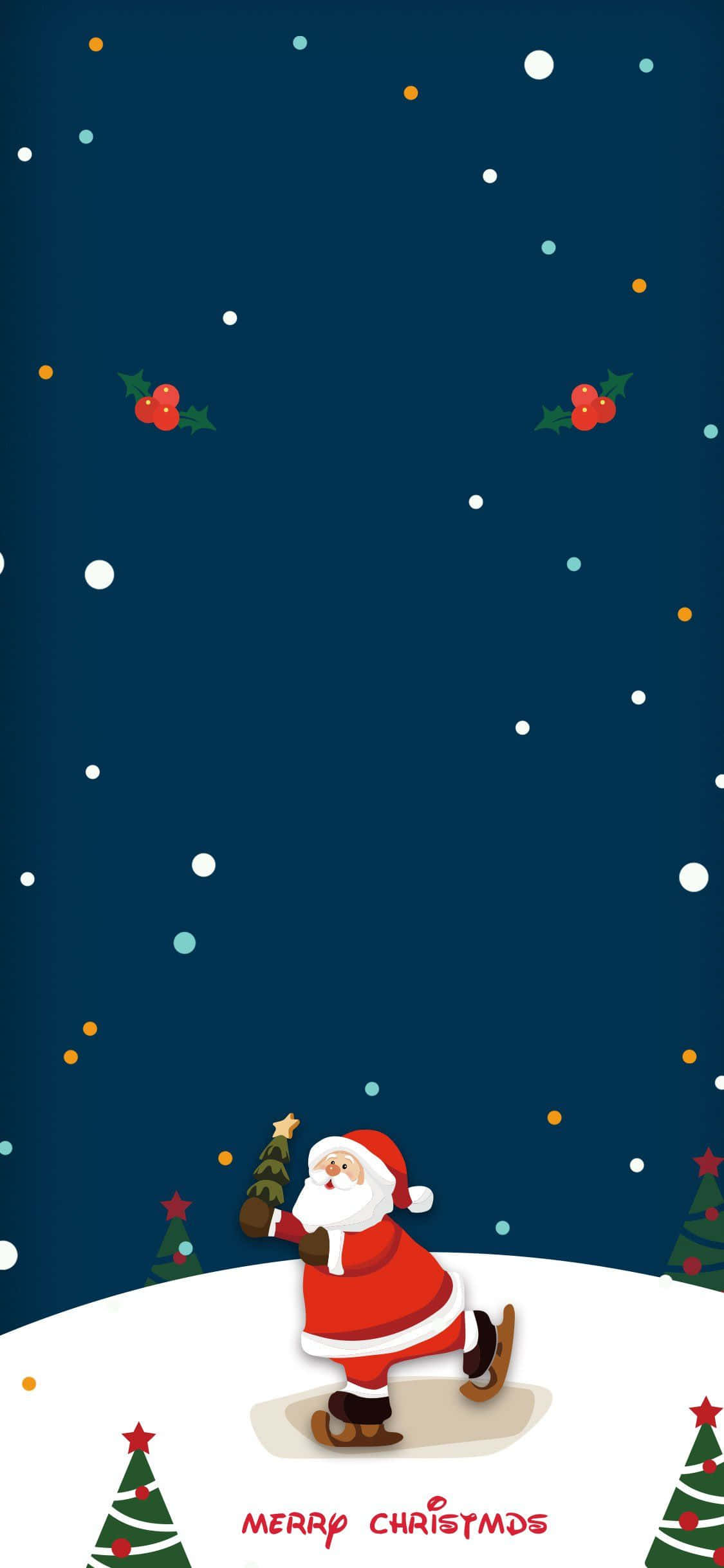 Lisää iloa jouluusi tällä juhlavalla ja hauskalla iPhone-taustakuvalla. Taustakuvat