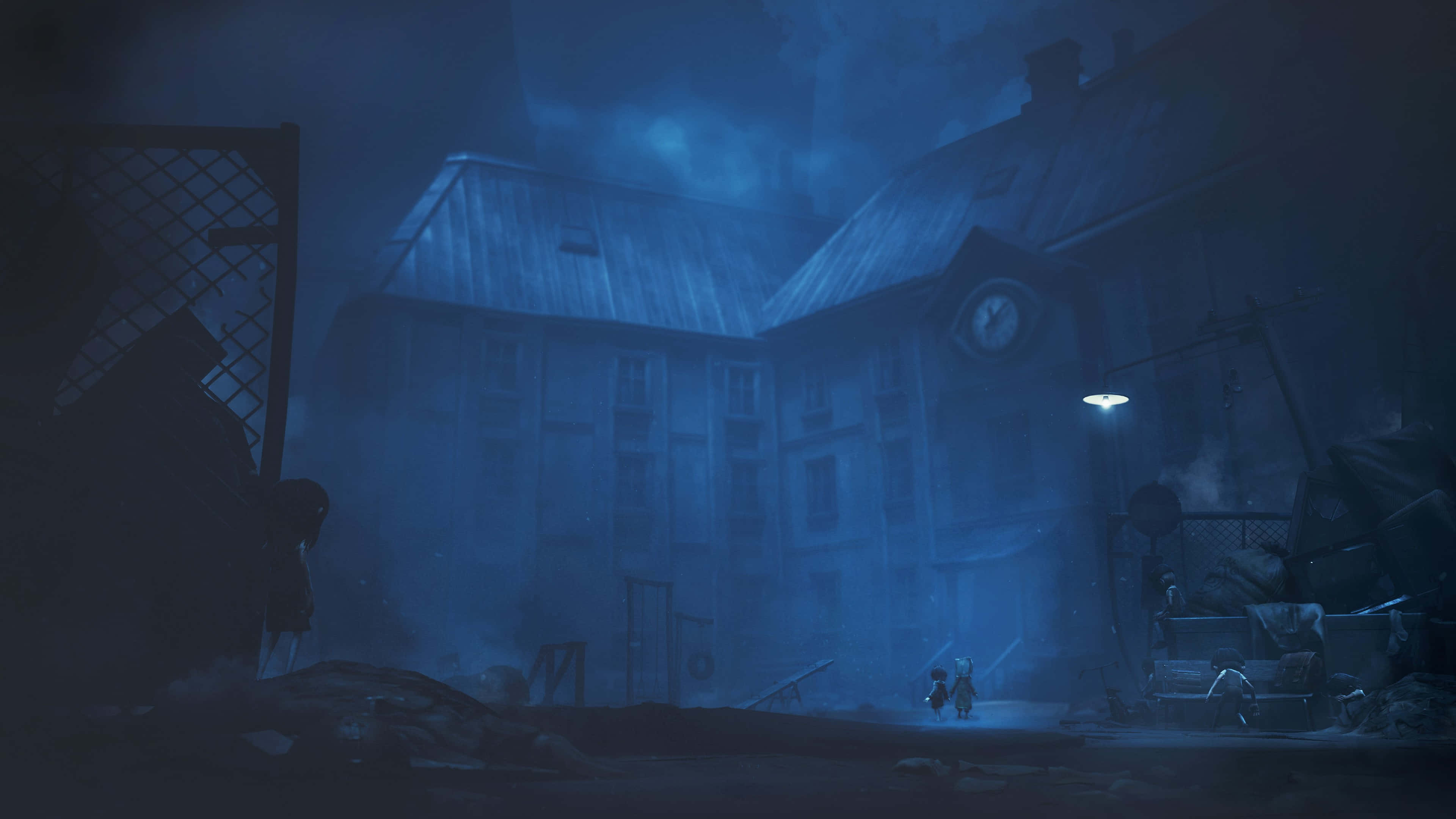 Little Nightmares 4K Vanha Rakennus Taustakuvat