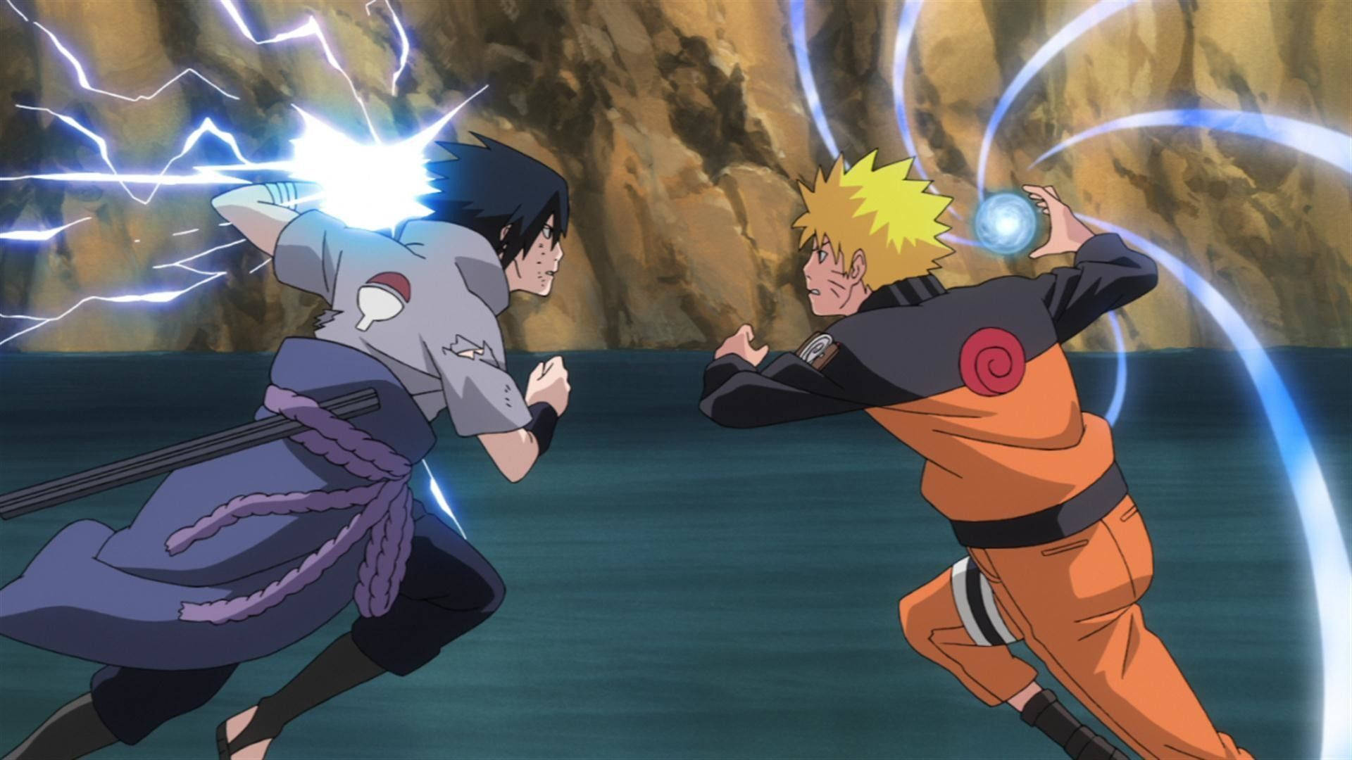 Live Naruto vastaan Sasuke sininen chakra Taustakuvat
