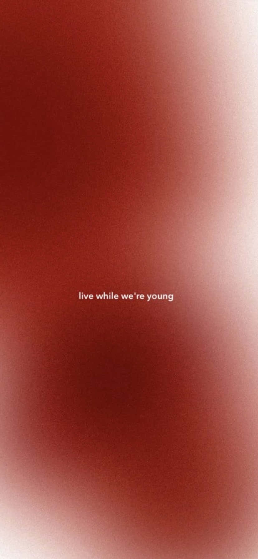 Live While We're Young Esteettinen Punainen Tausta Taustakuvat