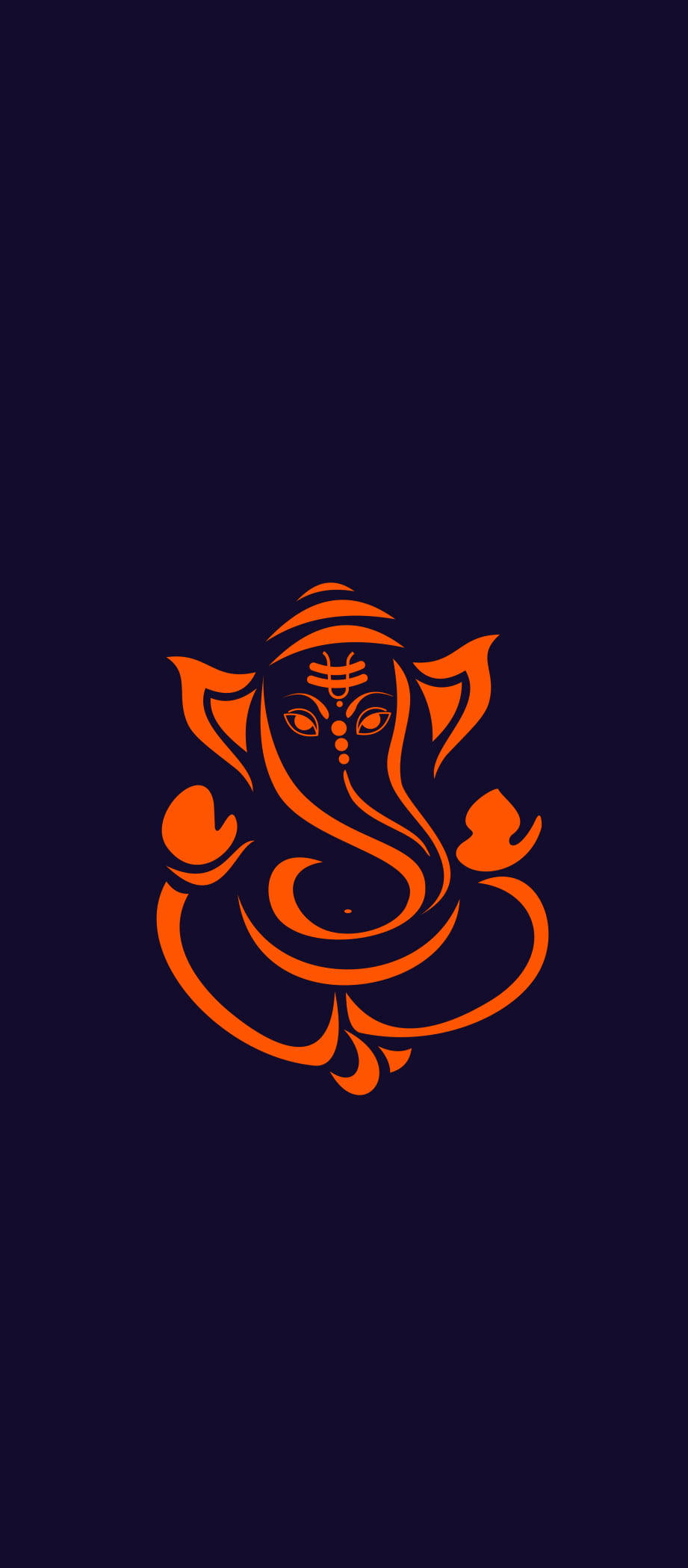 Lord Ganesha -kuvake iPhone Taustakuvat