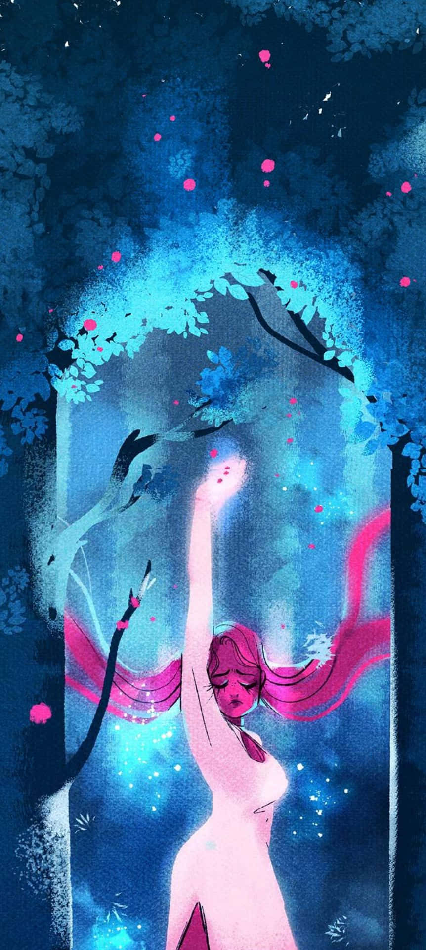 Lore Olympus Webtoon Käsivartta Nostamassa Taustakuvat