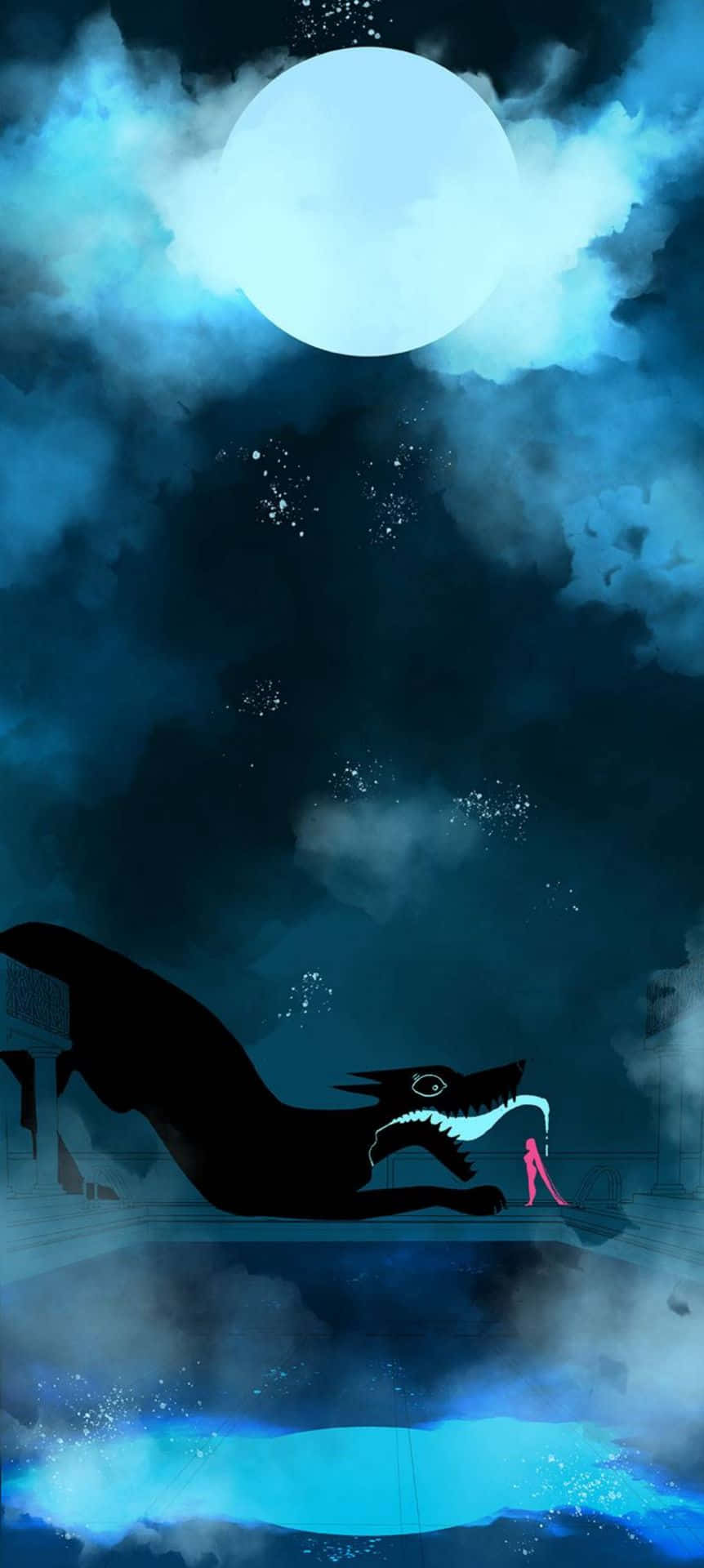 Lore Olympus Webtoon Hirviön Kanssa Taustakuvat