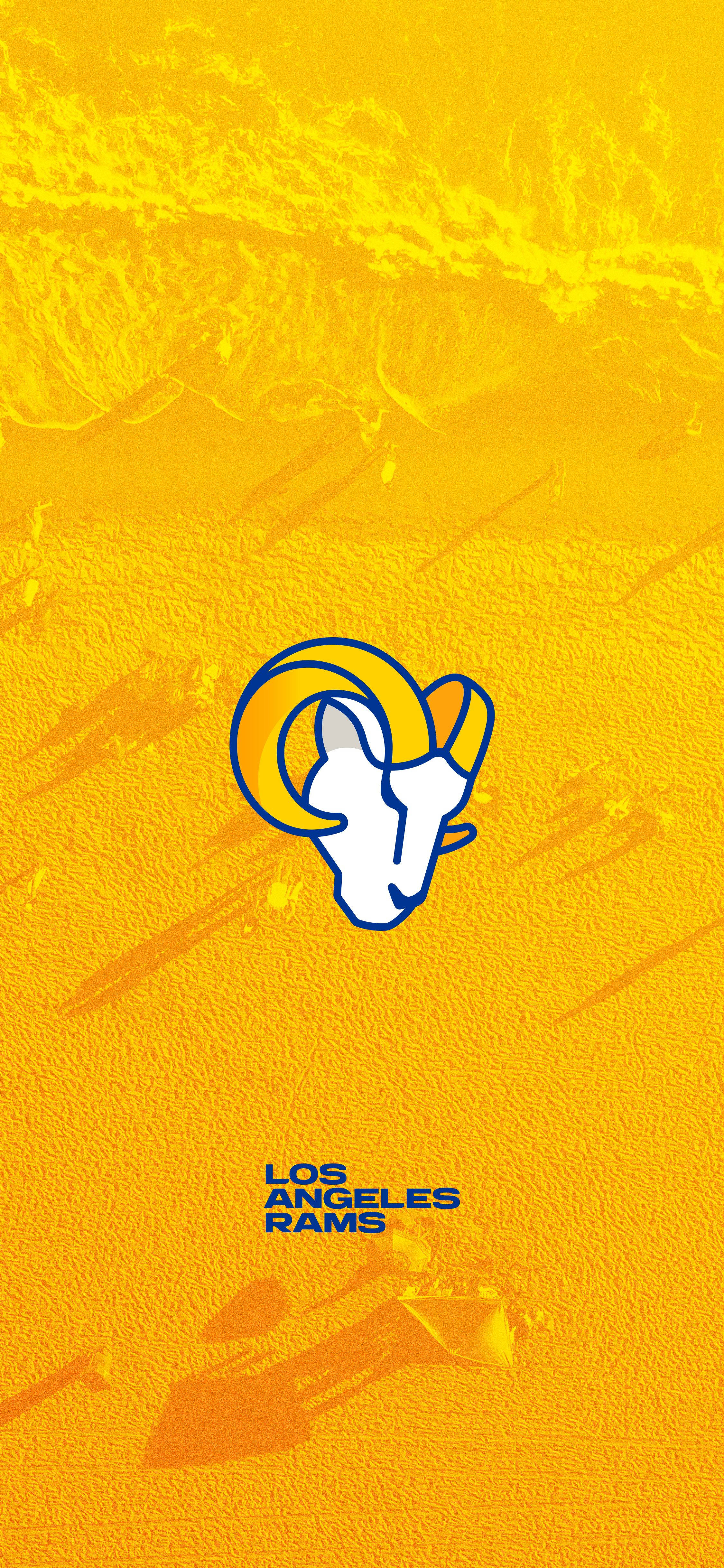 Los Angeles Rams -sarjakuvamainen logo Taustakuvat