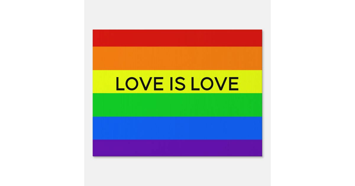 Love Is Love ja Pride-lippu Taustakuvat