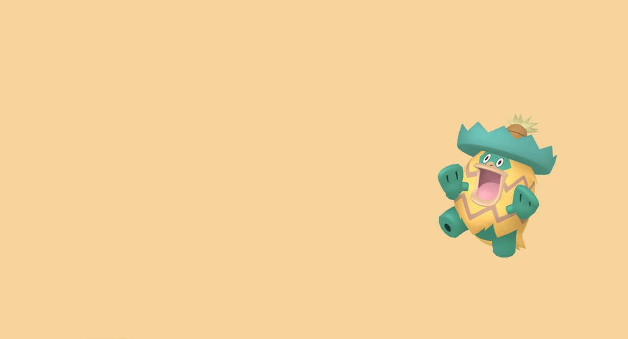 Ludicolo vaalean oranssilla taustalla Taustakuvat