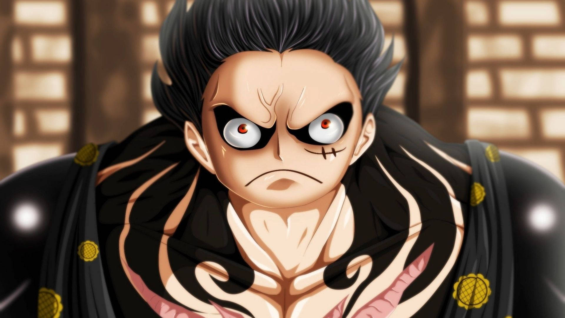 Luffy Gear 4 kasvokuva Taustakuvat