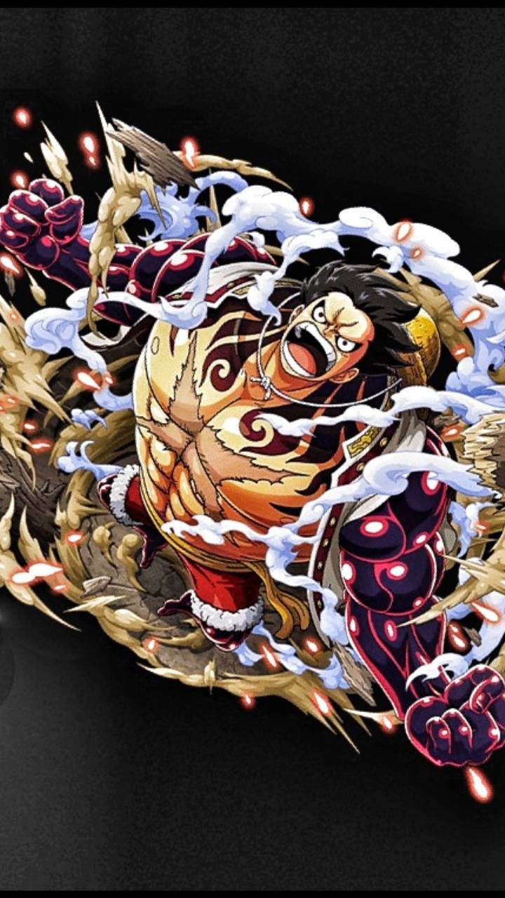 Luffy Gear 4 Räjähdystaide Taustakuvat