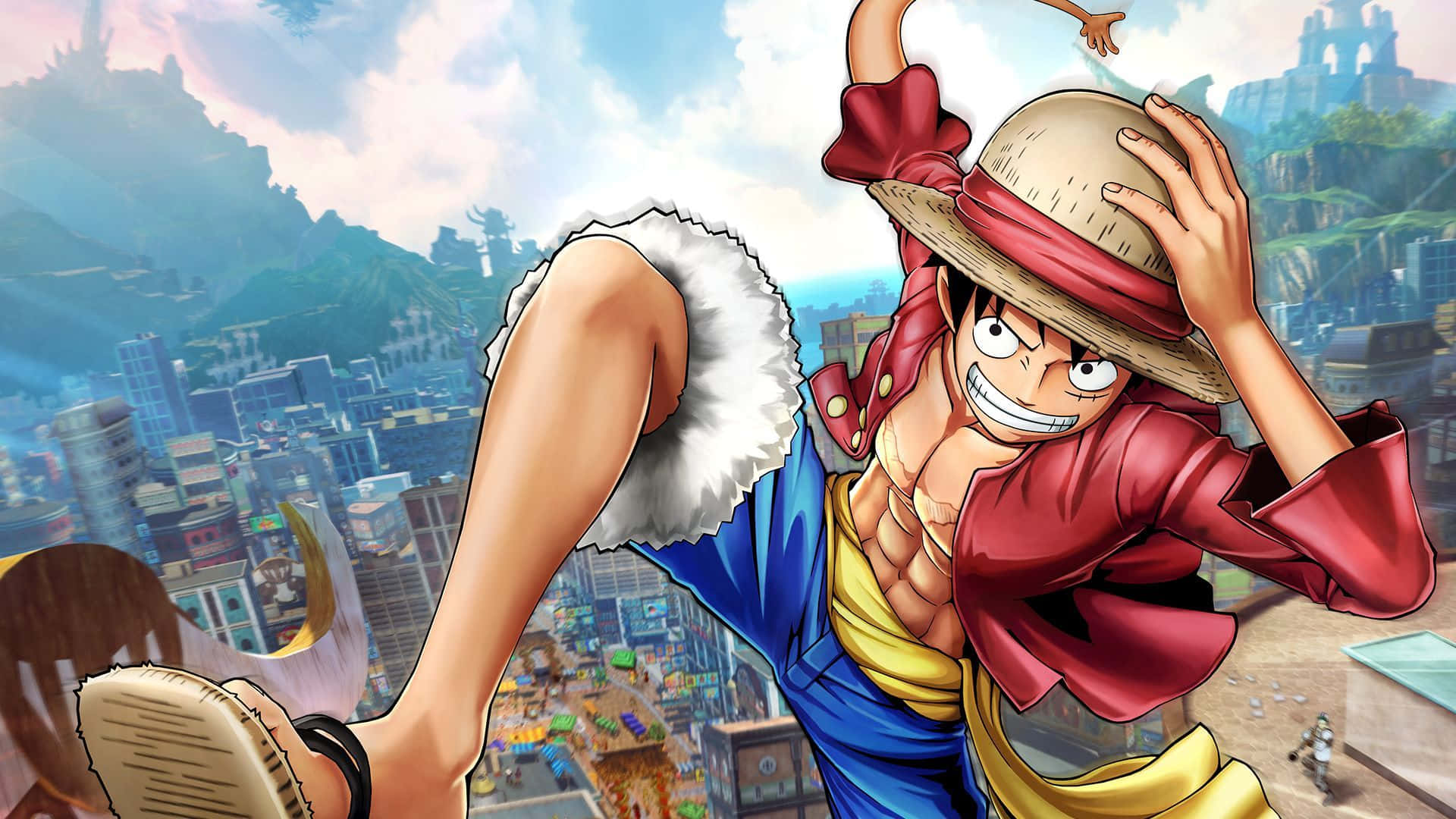 Luffy merirosvojen kuningas Taustakuvat