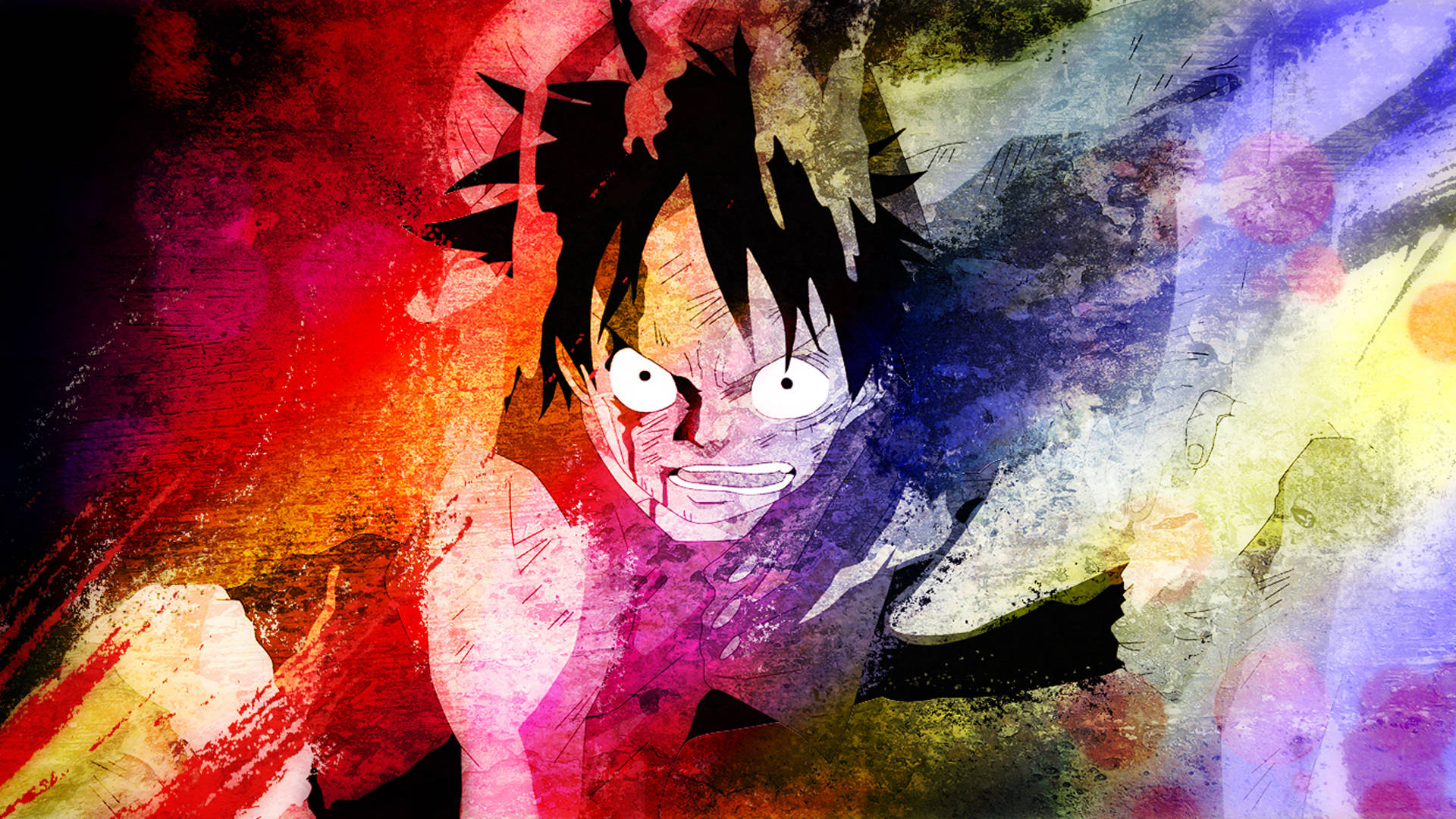 Luffy Merirosvokuningas fanitaide Taustakuvat