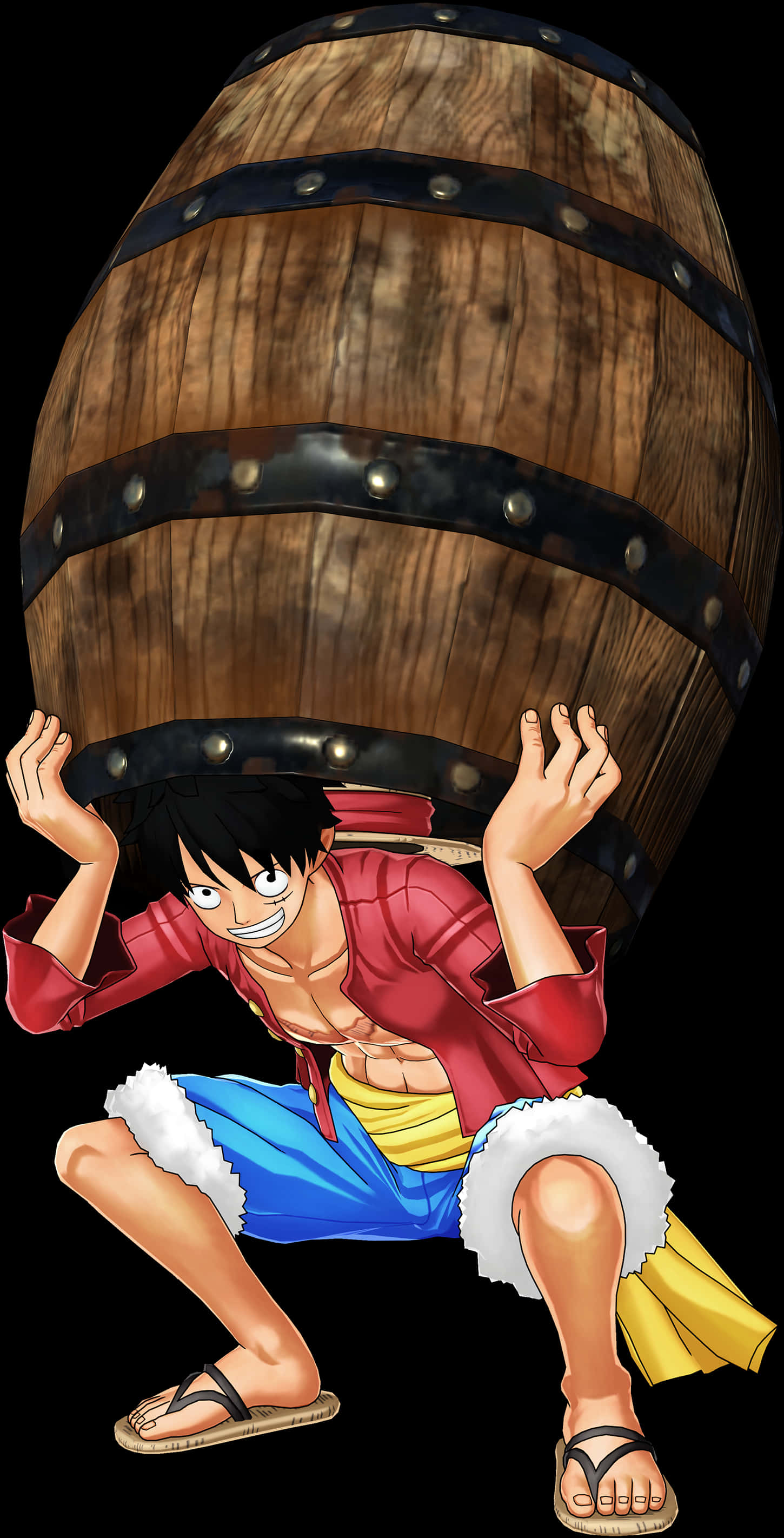 Luffy nostaa jättiläistynnyriä Taustakuvat