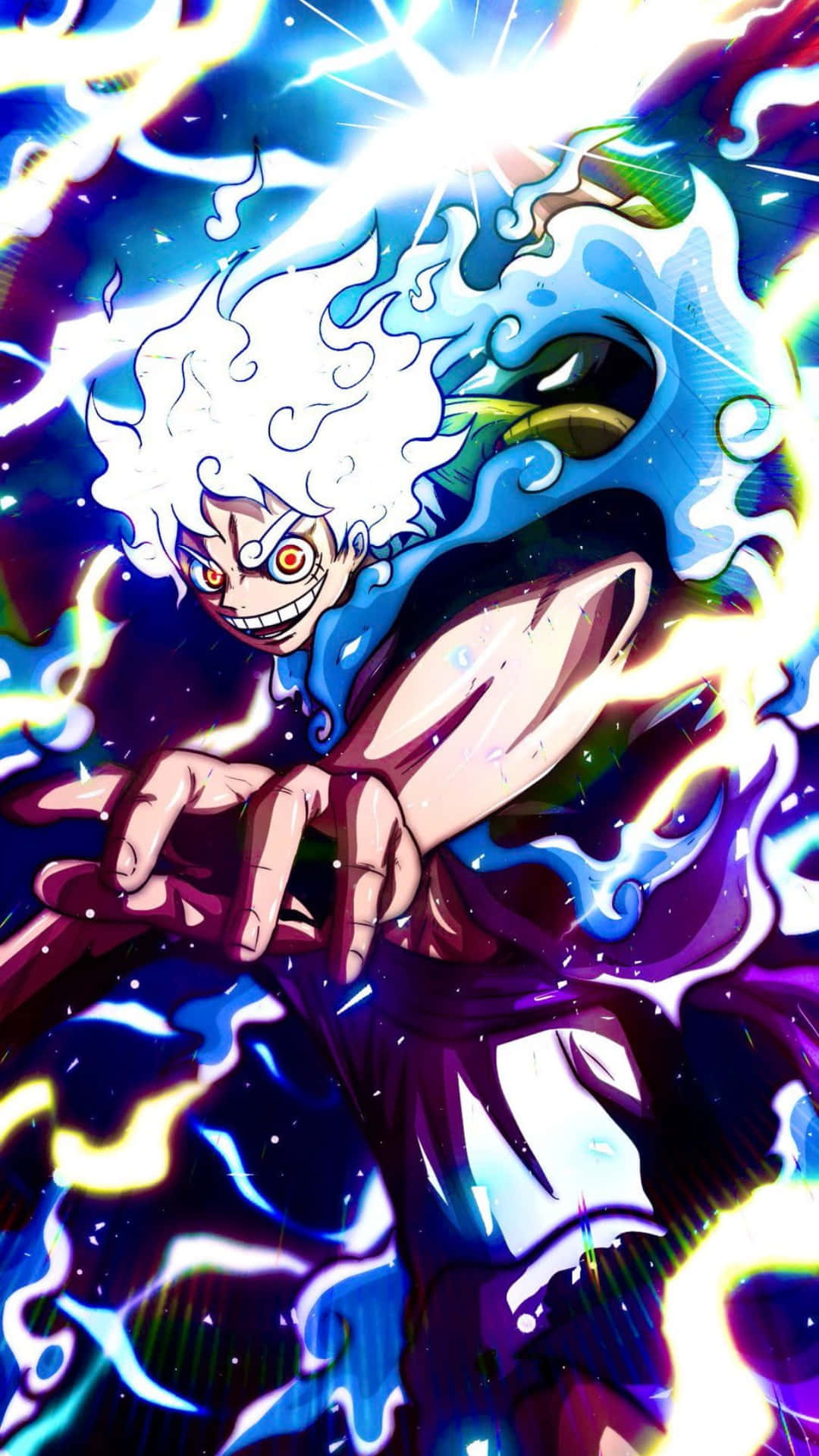 Luffy osoittaa päättäväisyytensä suojella miehistöään Taustakuvat
