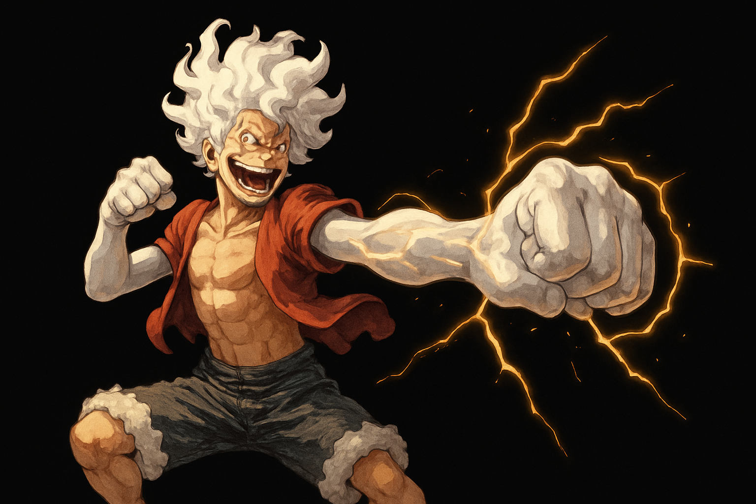 Luffy tyrmäävässä otteessa Taustakuvat