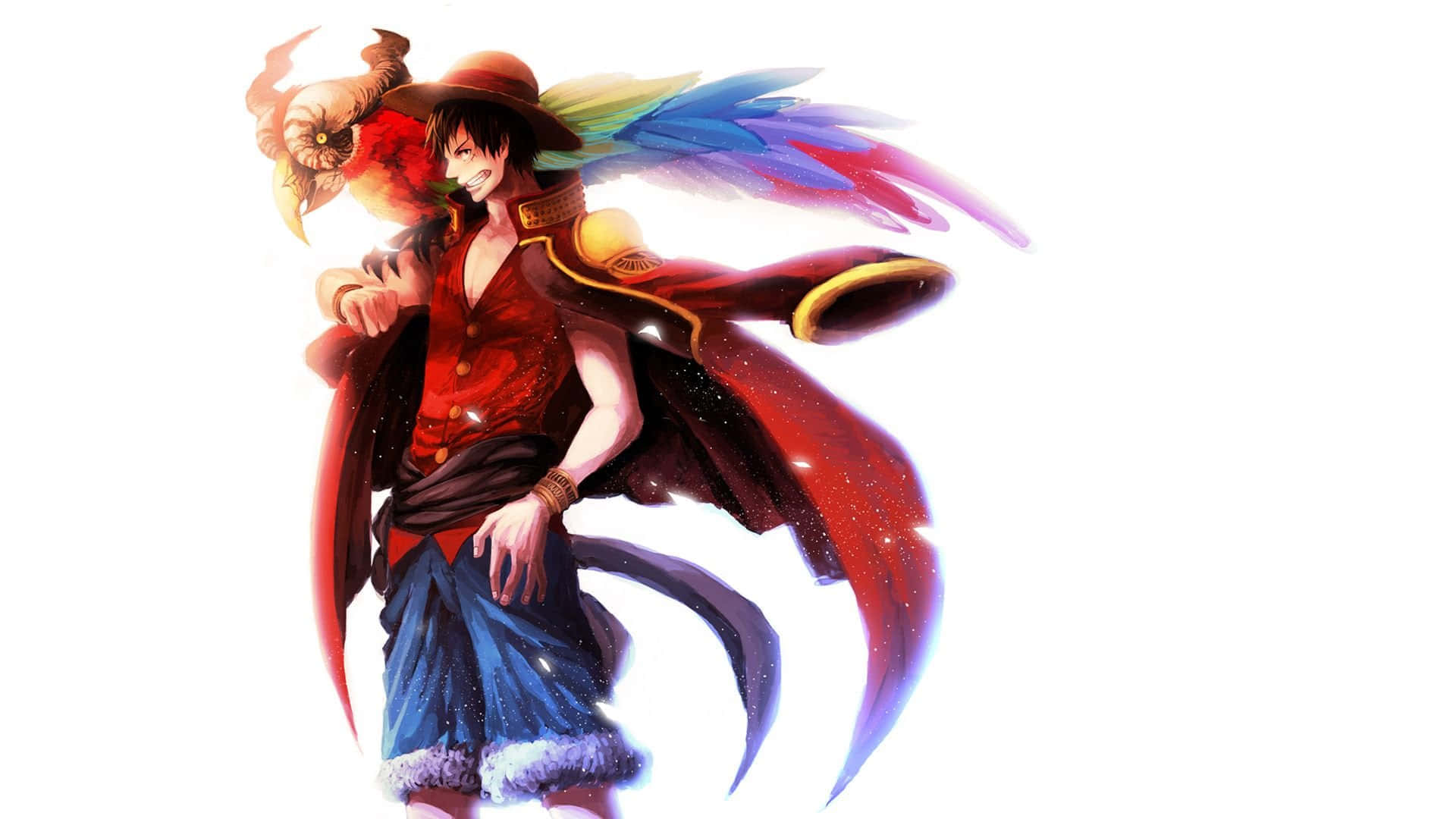 Luffy valmiina valloittamaan maailman Taustakuvat