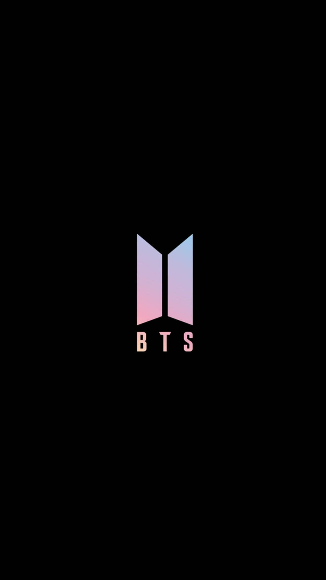 Lukitusnäyttö BTS Purple Logo Taustakuvat