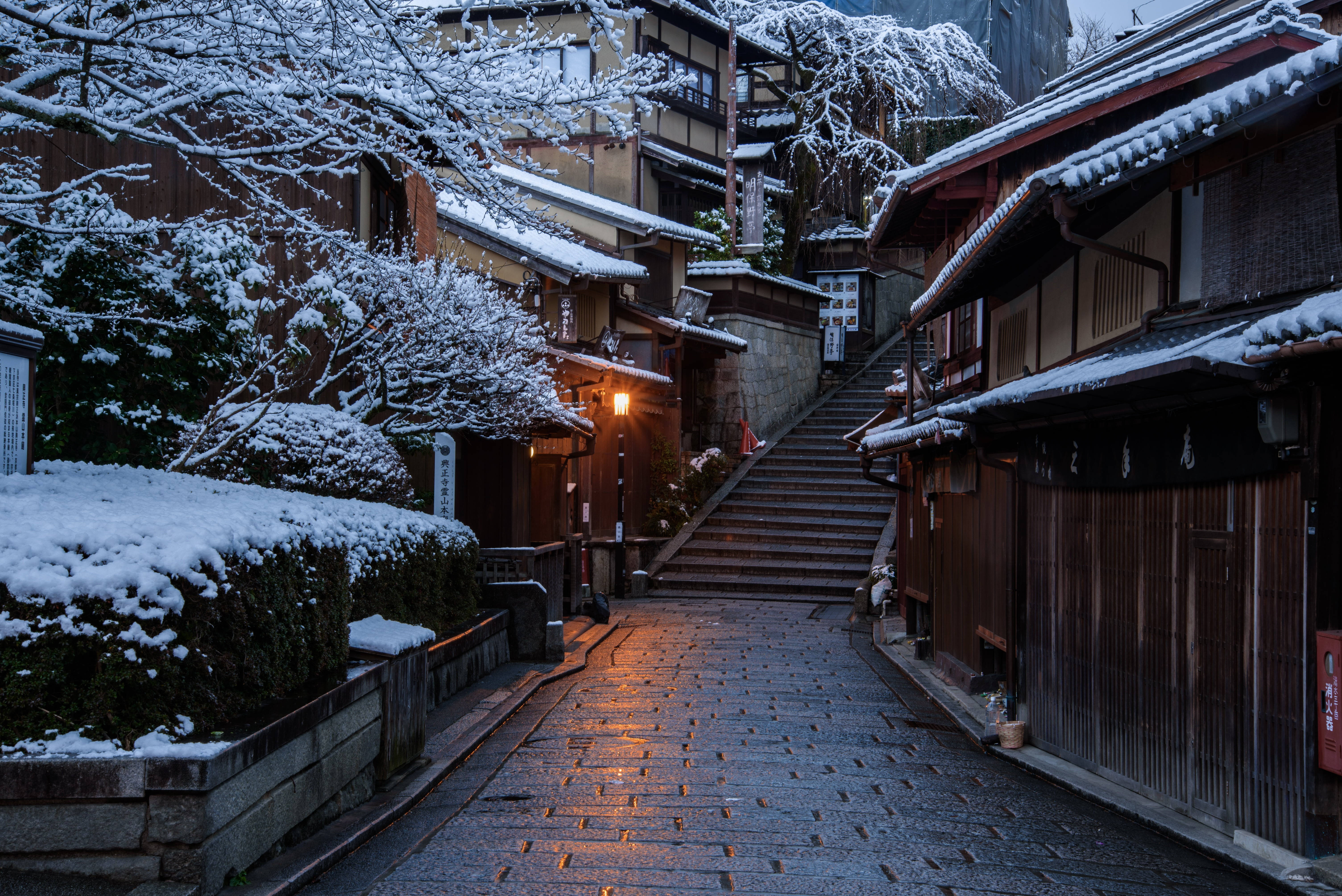 Luminen Kioto Japani 4K Taustakuvat