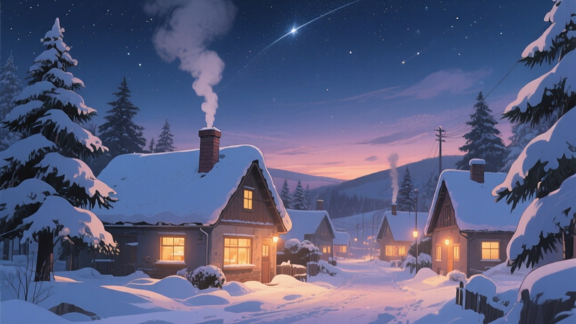 Luminen kyläilta Taustakuvat