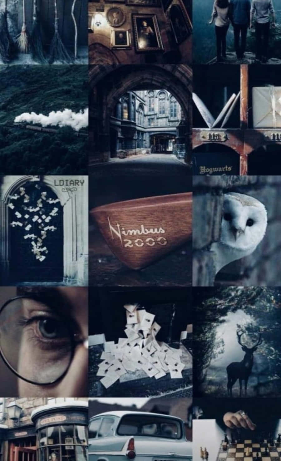Lumoa seinäsi esteettisellä Harry Potter -kuvalla Taustakuvat