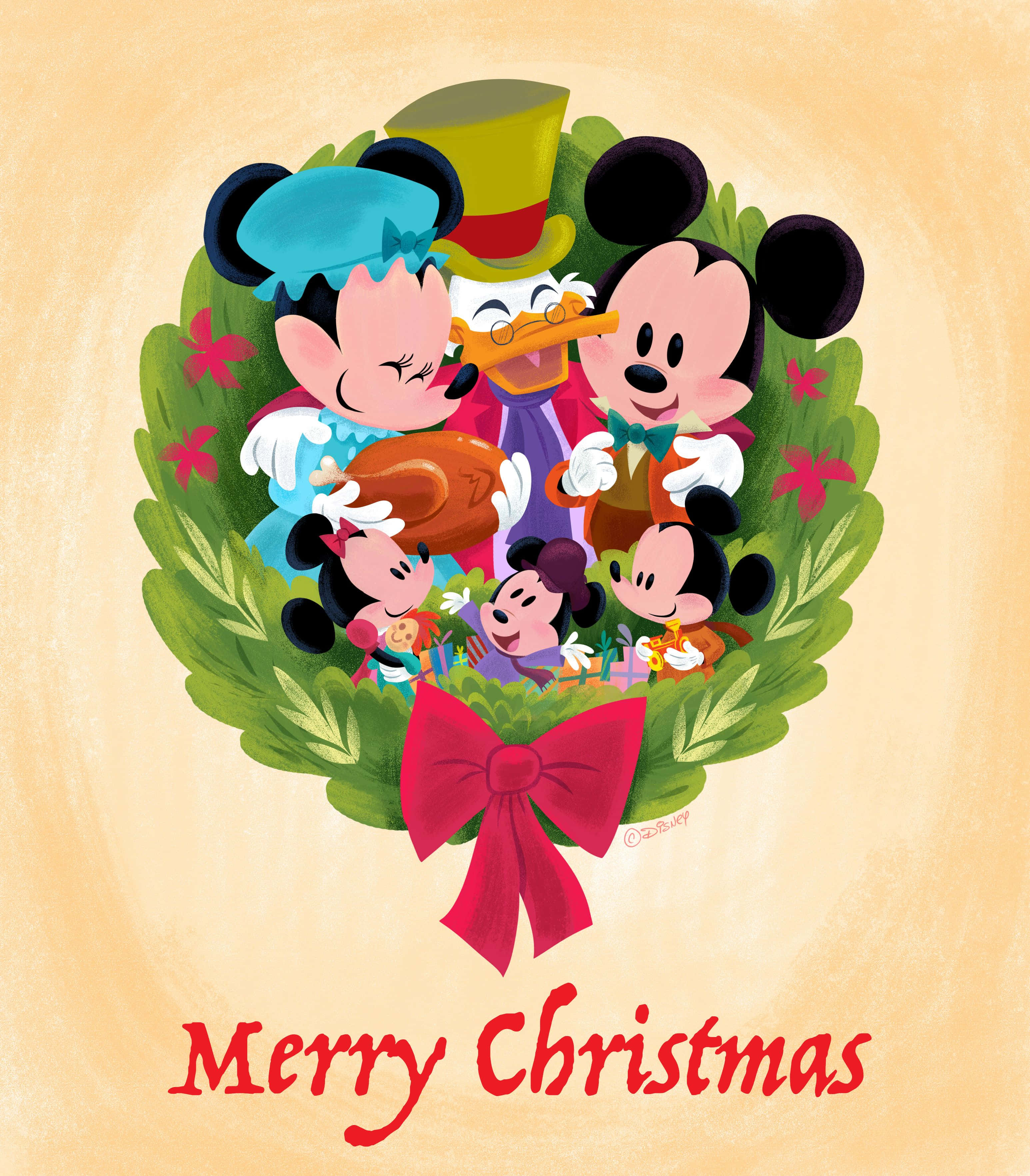 "Luo taianomaisia joulumuistoja Disneyn kanssa!" Taustakuvat
