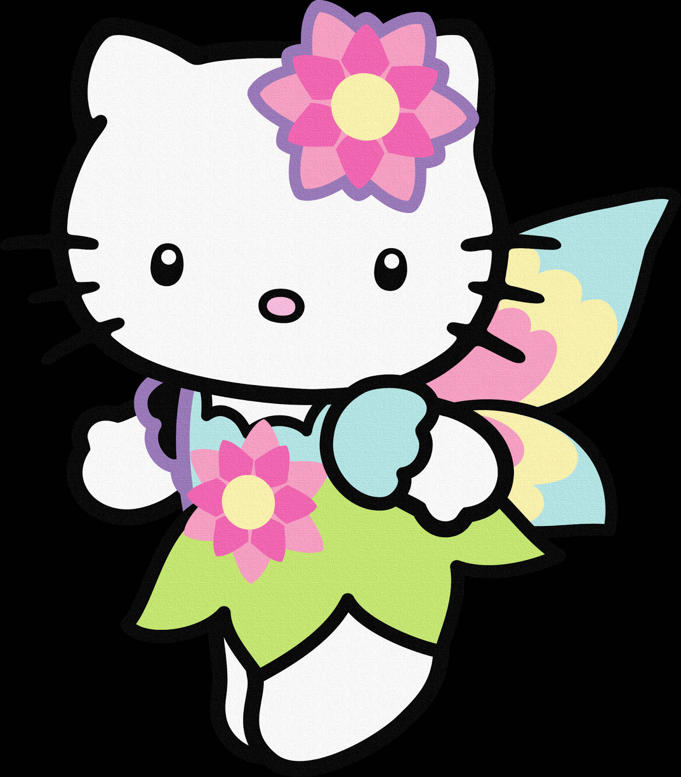 Maaginen keijukainen Hello Kitty PFP Taustakuvat