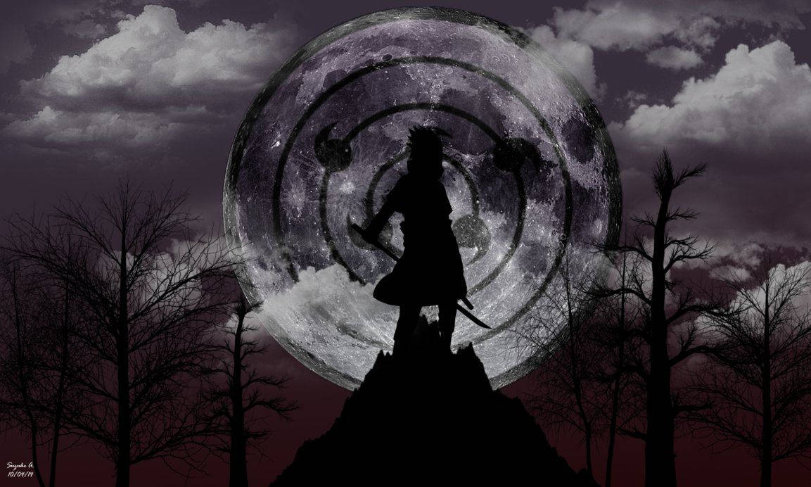 Maailman lähettäminen ikuiseen pimeyteen – Sasuke Uchiha Taustakuvat