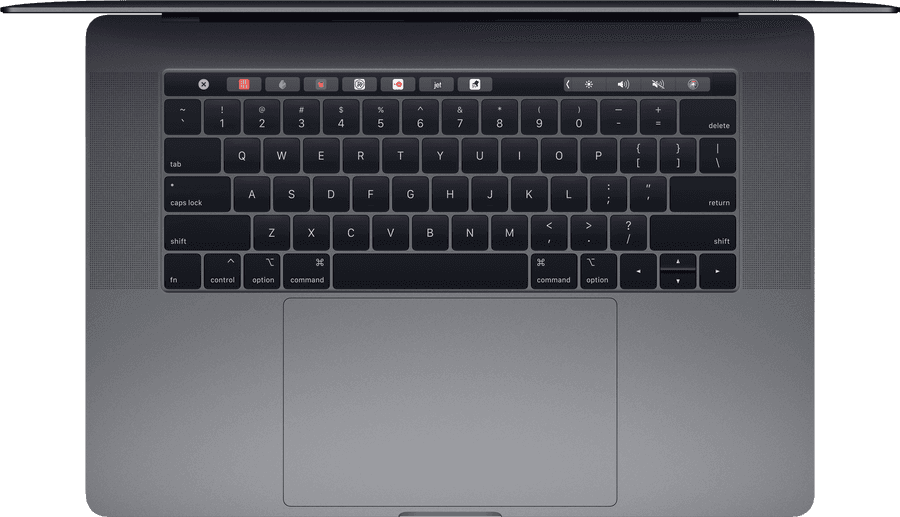 Mac Book Pro -näppäimistö ylhäältä Taustakuvat