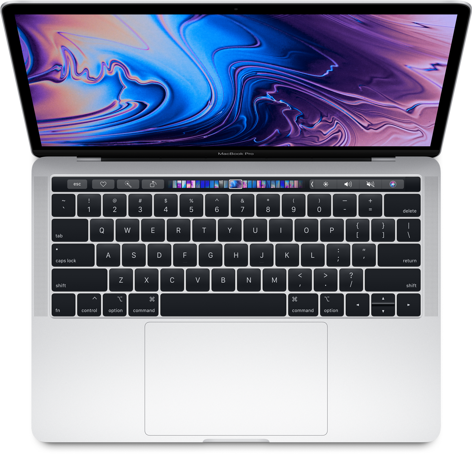 Mac Book Pro ylhäältä avattuna Taustakuvat