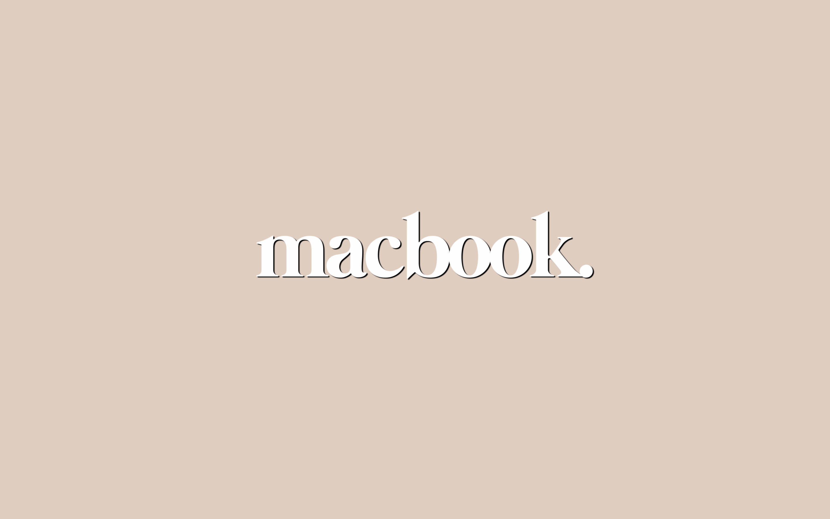 Macbook Minimalistinen Esteettinen Työpöytä Taustakuvat