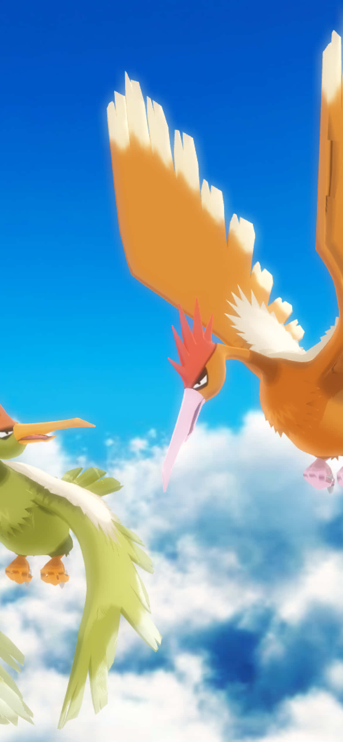 Mahtava Fearow Taivaalla Taustakuvat