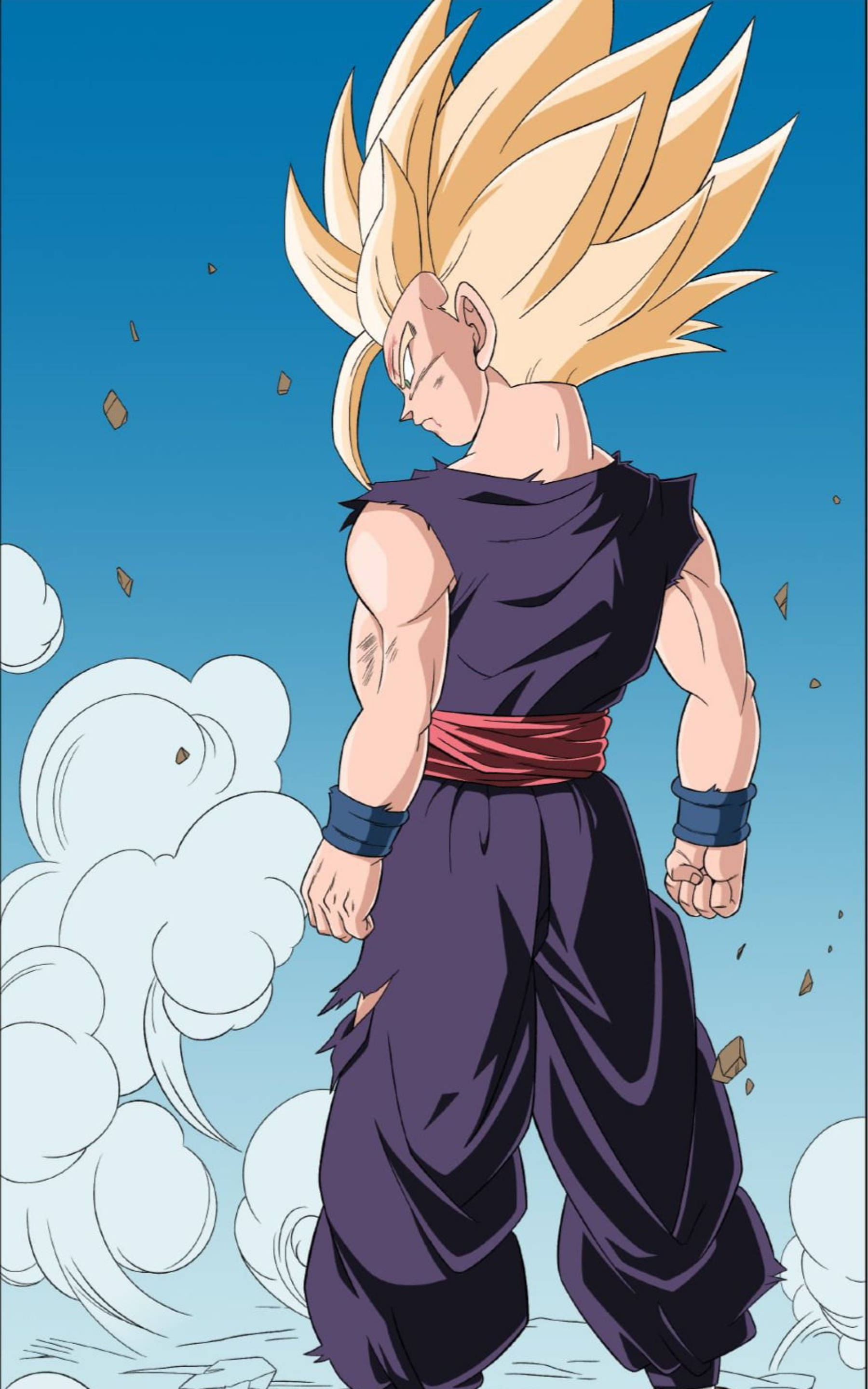 Mahtava Gohan Super Saiyan 2 -muodossa Taustakuvat