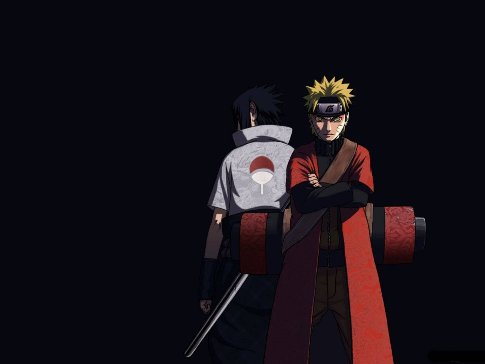 Mahtava Naruto ja Sasuke Uchiha Taustakuvat