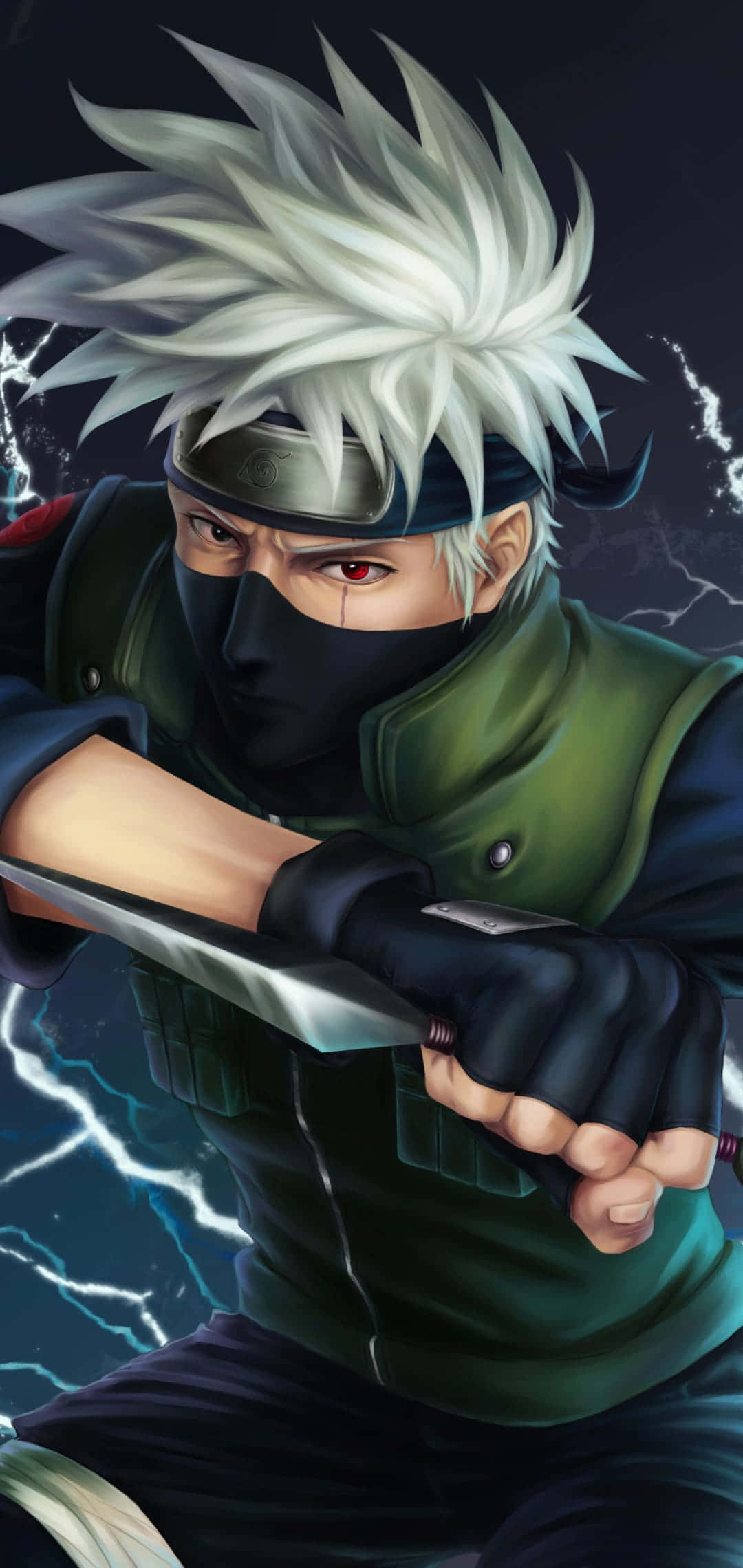 Mahtava Naruto-puhelintausta voimakkaalla Naruto Uzumakilla Taustakuvat