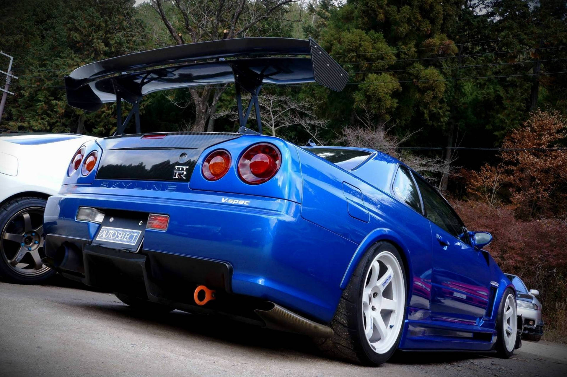 Ajoneuvot Nissan Skyline R34 Nissan HD-taustakuva | Taustakuva