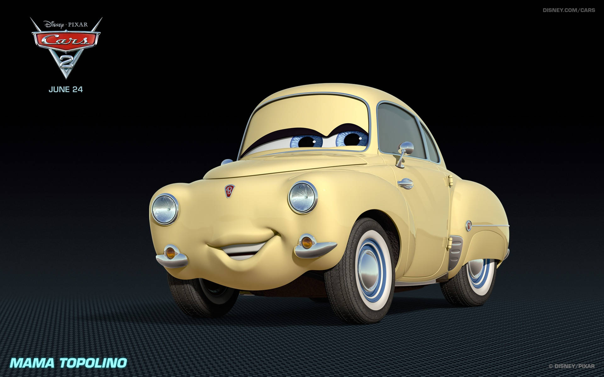 Mama Topolino Disney Pixarin Cars 2 -elokuvasta Taustakuvat