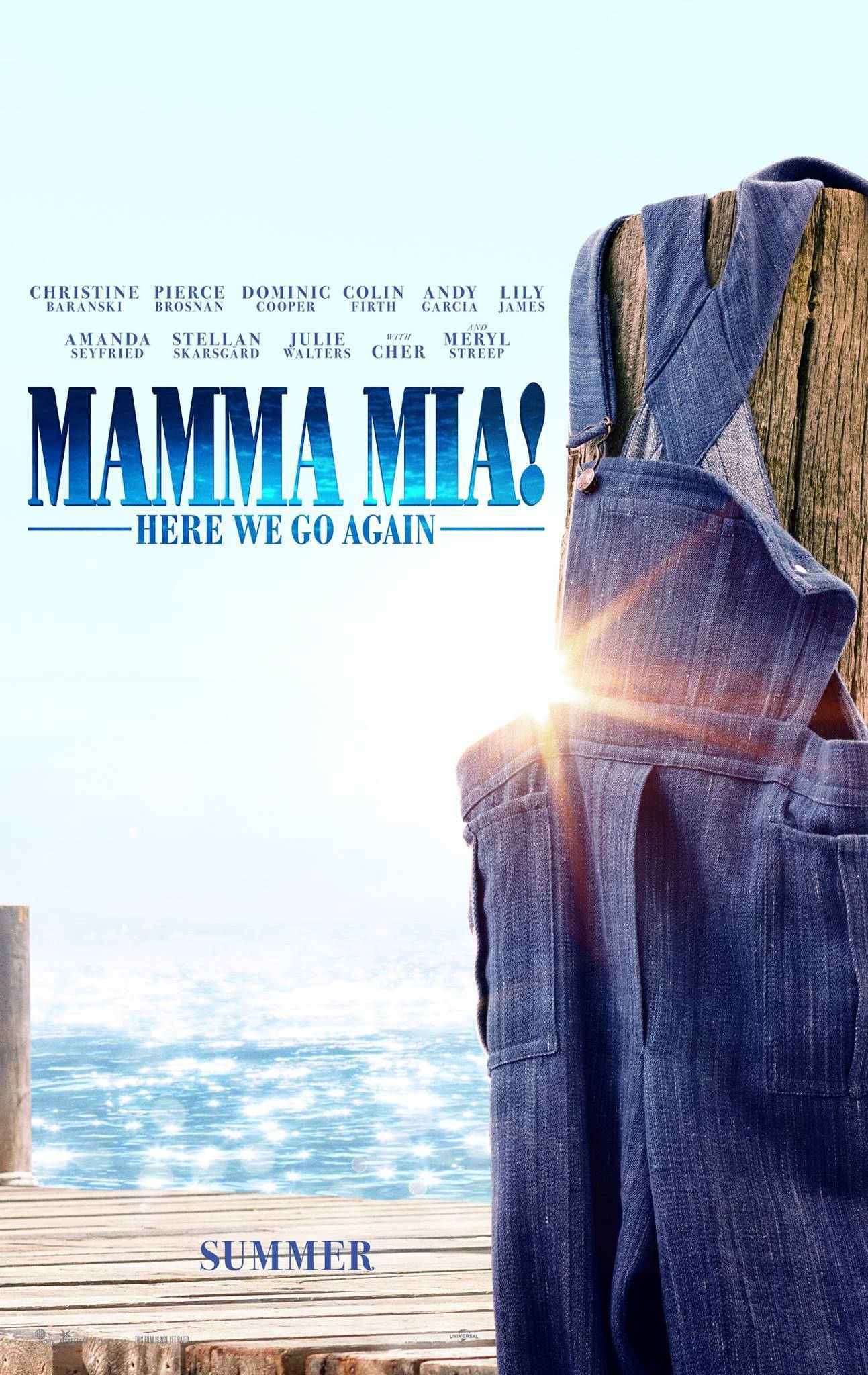 Mama Mia! Ikoninen denim pusero Taustakuvat