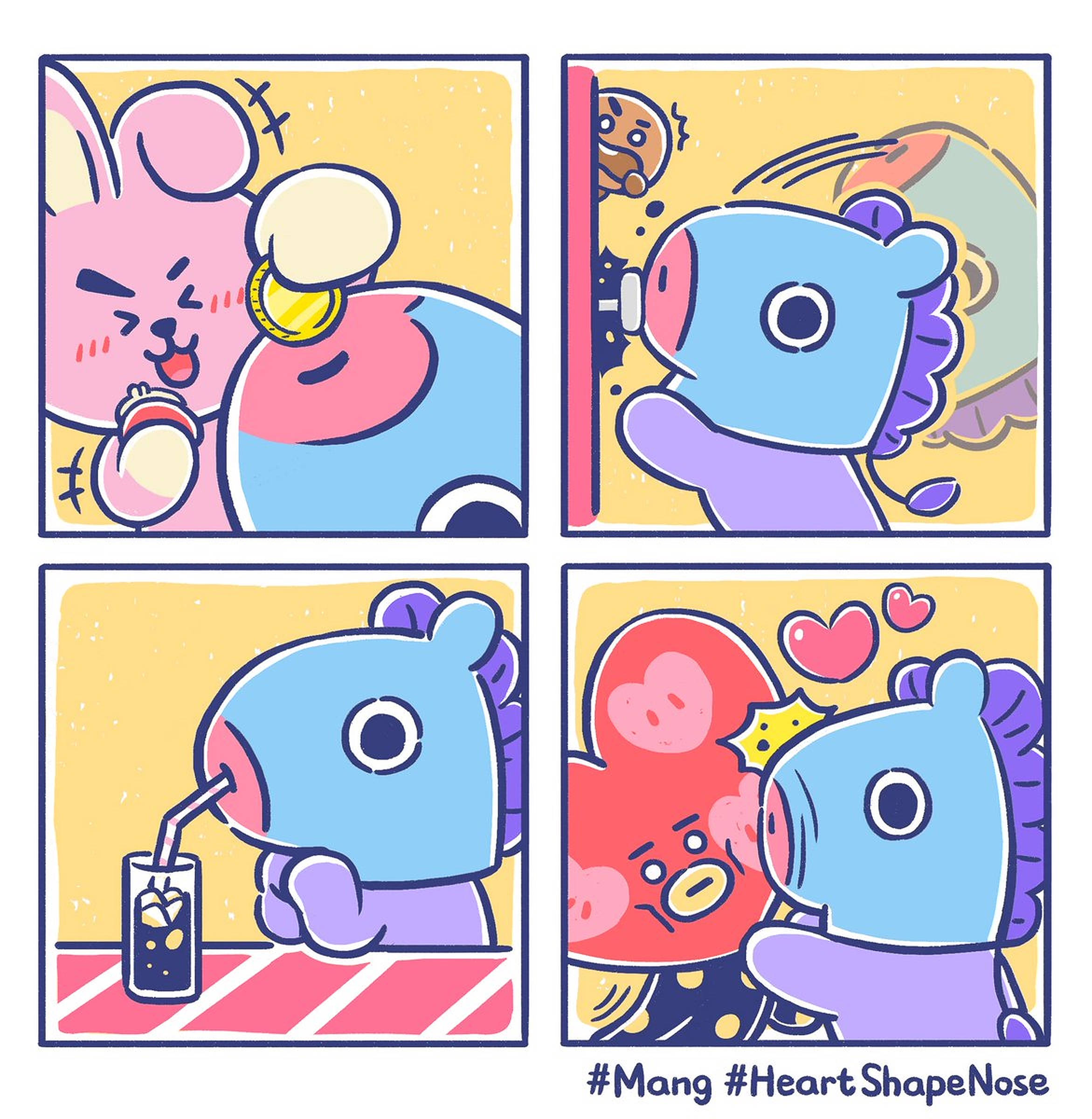 Mang Bt21 Sarjakuva Taustakuvat