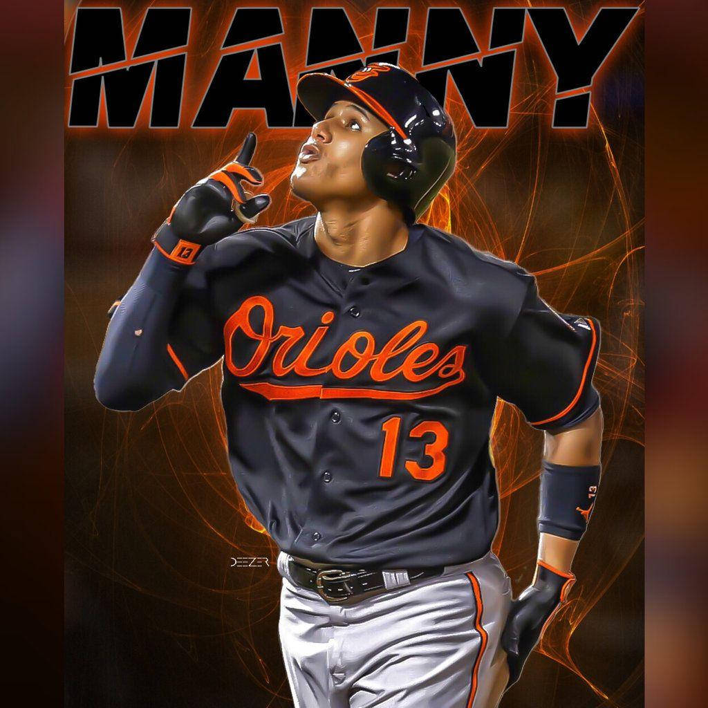 Manny Machado Orioles-juliste Taustakuvat